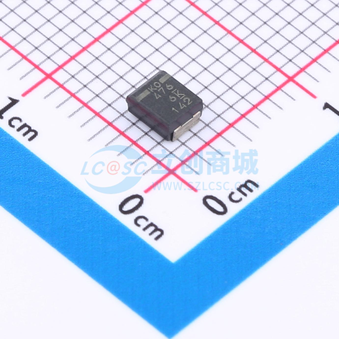 点击查看大图 T520B476M006ATE040实物图