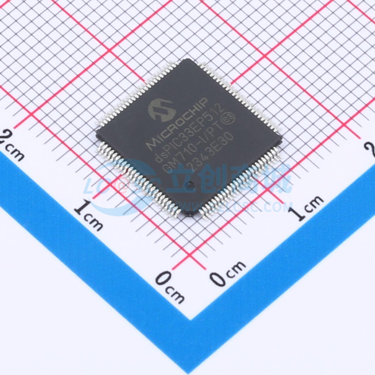 点击查看大图 dsPIC33EP512GM710-I/PT实物图