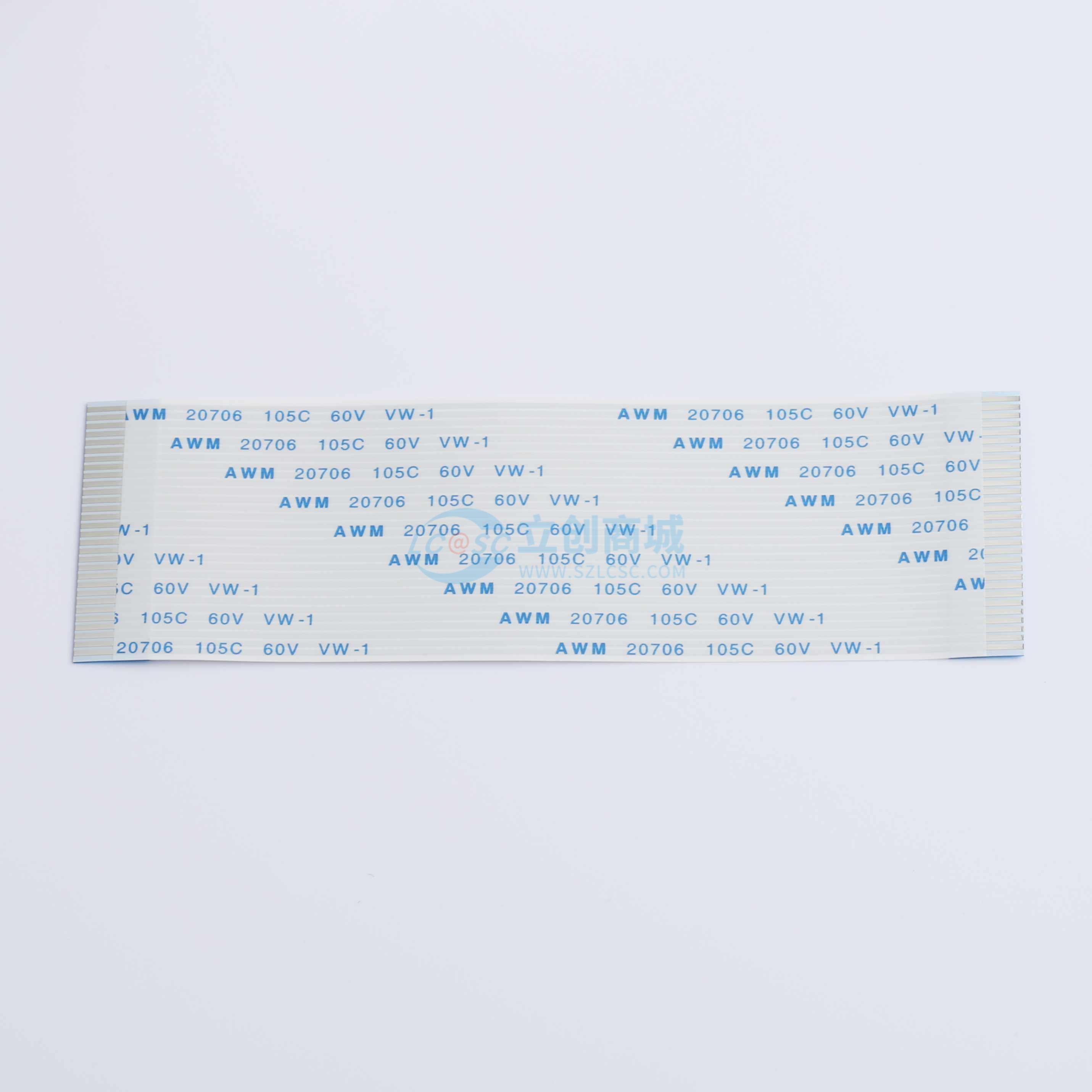 点击查看大图 FFC-1.0-30-100-A-4-8实物图