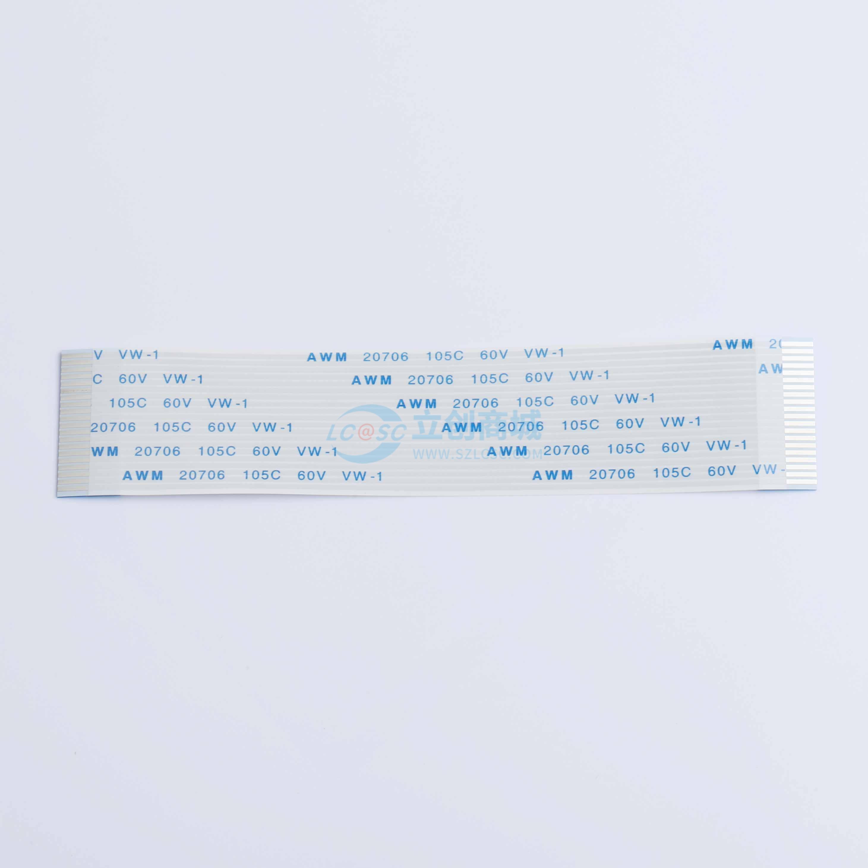 点击查看大图 FFC-1.0-20-100-A-4-8实物图