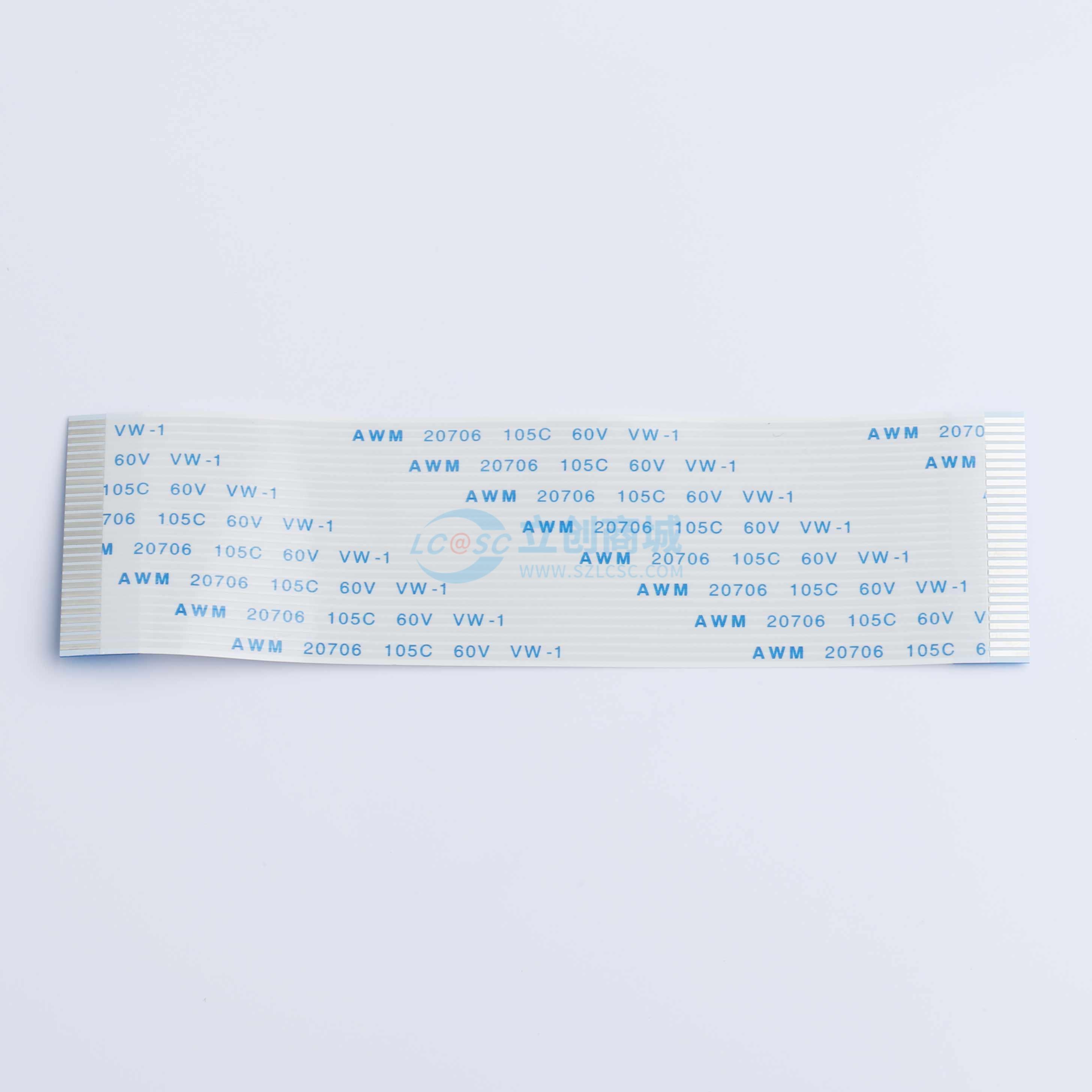 点击查看大图 FFC-1.0-27-100-A-4-8实物图