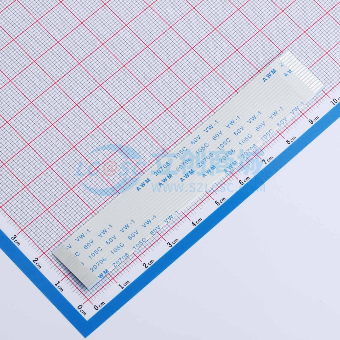 点击查看大图 FFC-1.0-16-100-A-4-8实物图