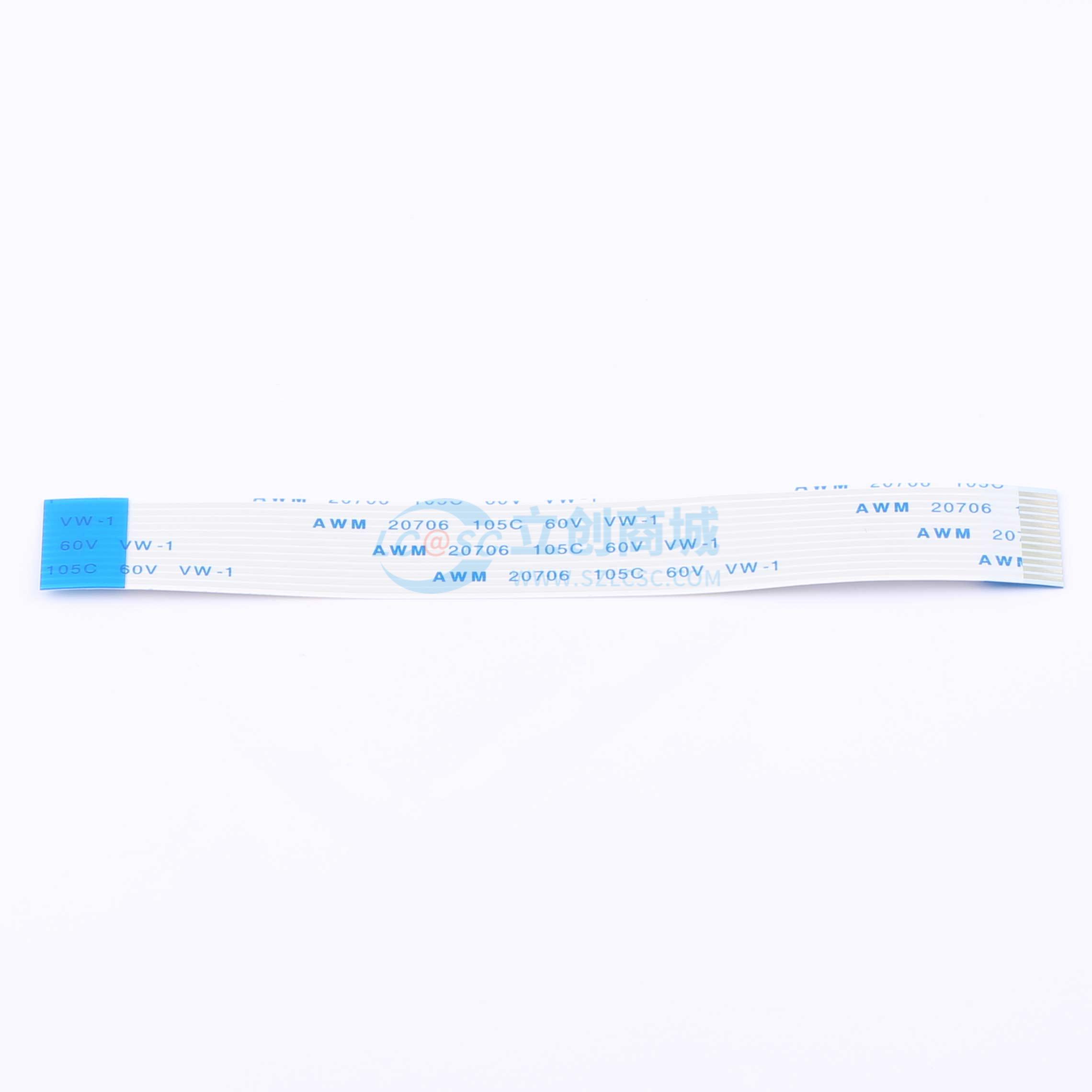 点击查看大图 FFC1.0B-12P-100-4-8实物图