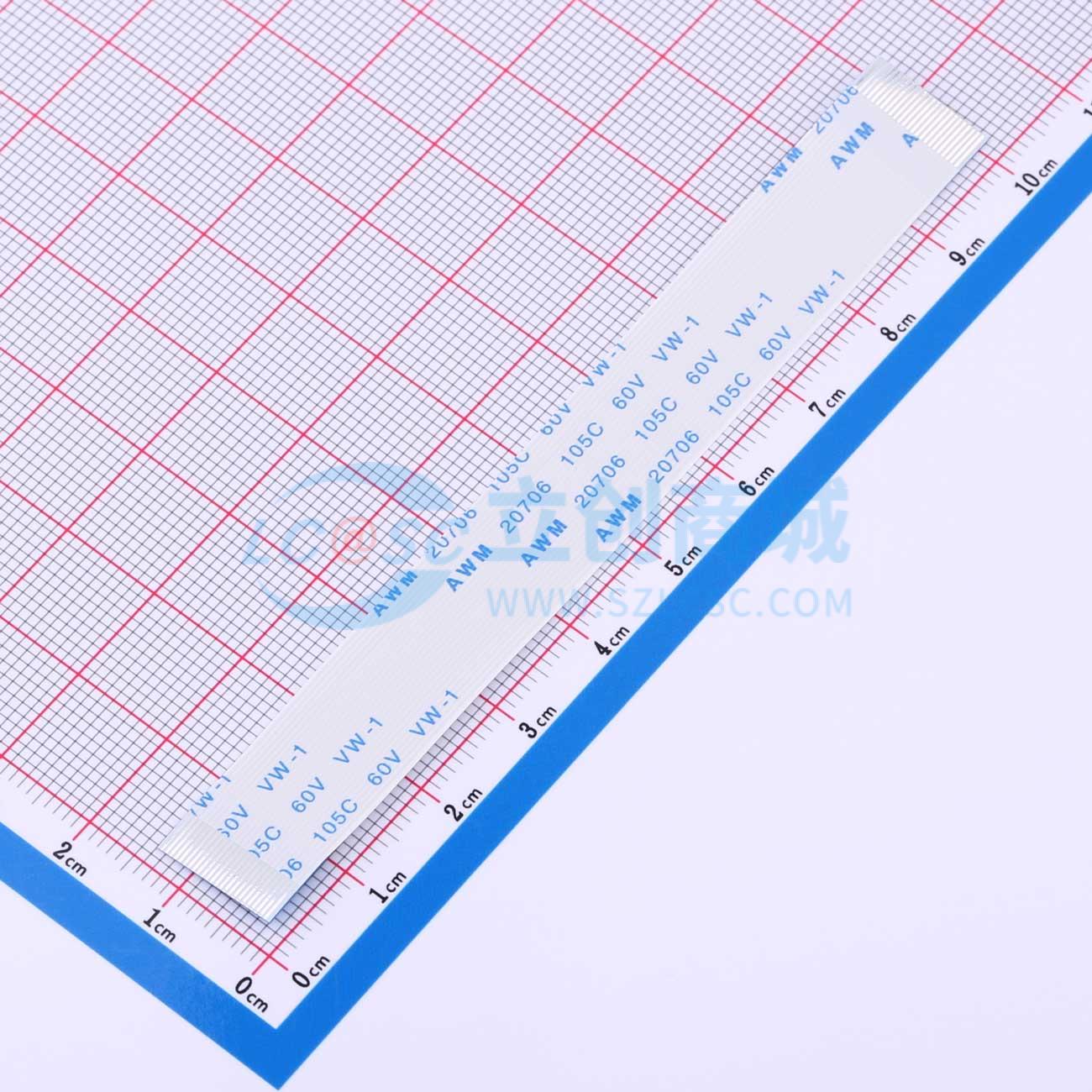 点击查看大图 FFC-0.5-24-100-A-4-8实物图