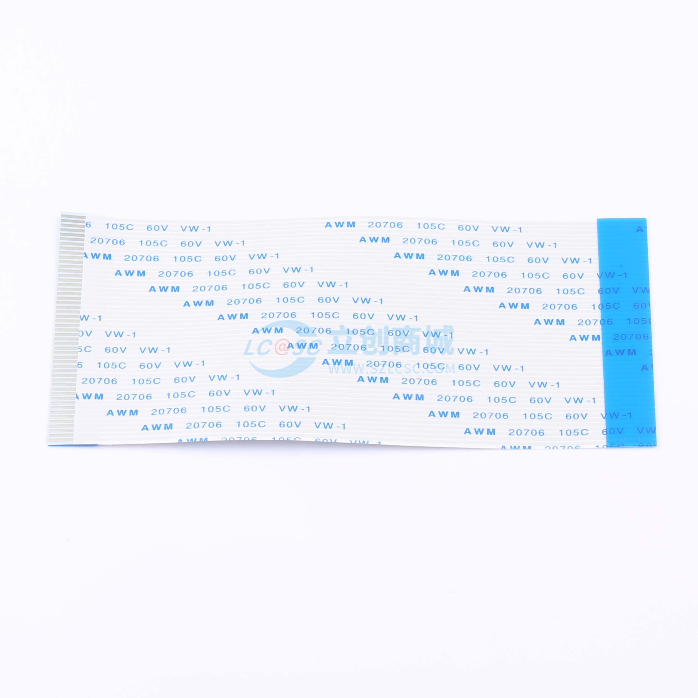 点击查看大图 FFC1.0B-50P-100-4-8实物图