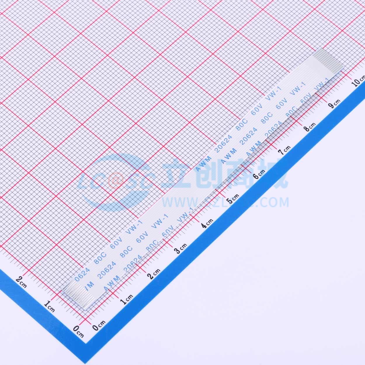 点击查看大图 FFC-0.5-16-100-A-4-8实物图