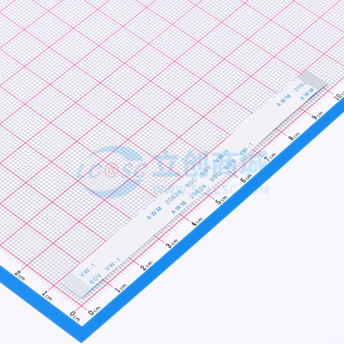 点击查看大图 FFC0.5A-15P-100-4-8实物图