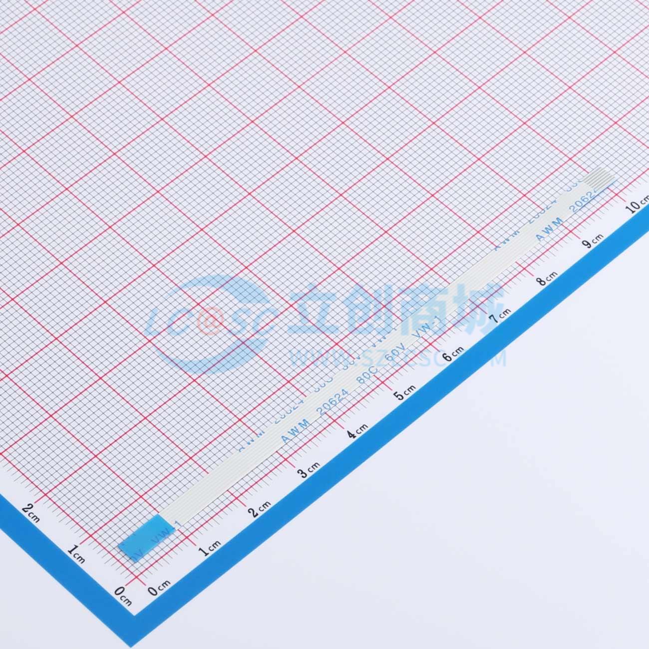 点击查看大图 FFC-0.5-7-100-B-4-8实物图