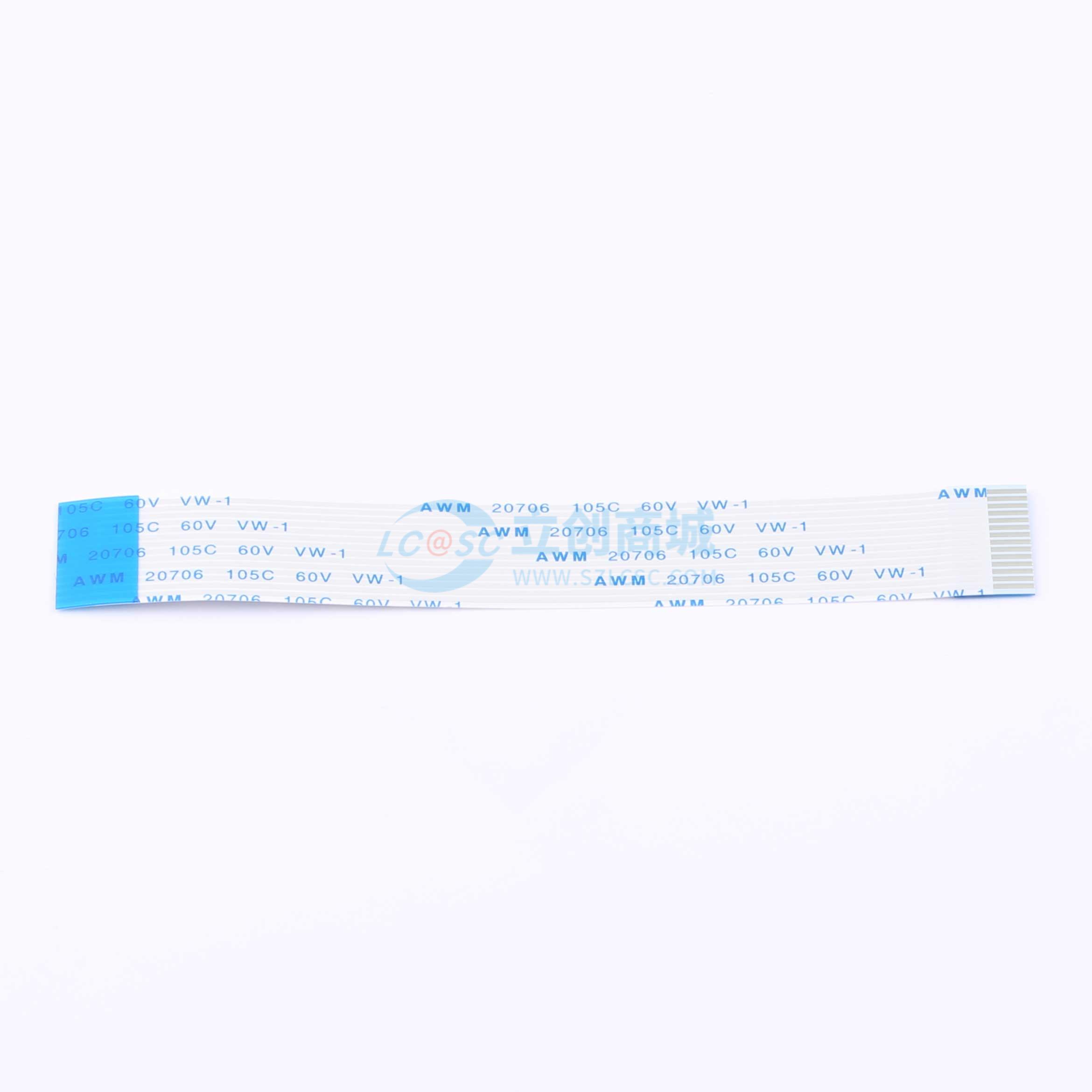 点击查看大图 FFC1.0B-14P-100-4-8实物图