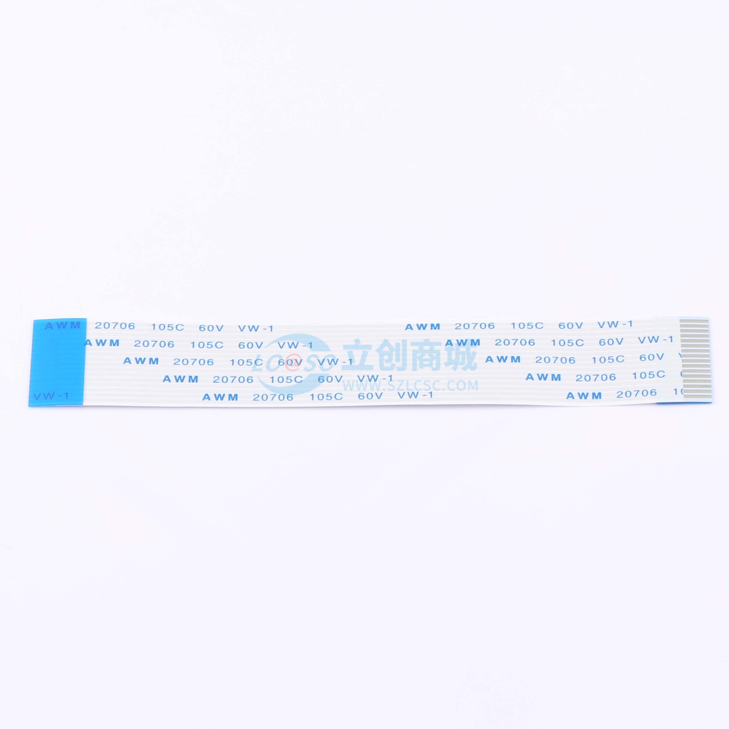 点击查看大图 FFC1.0B-16P-100-4-8实物图