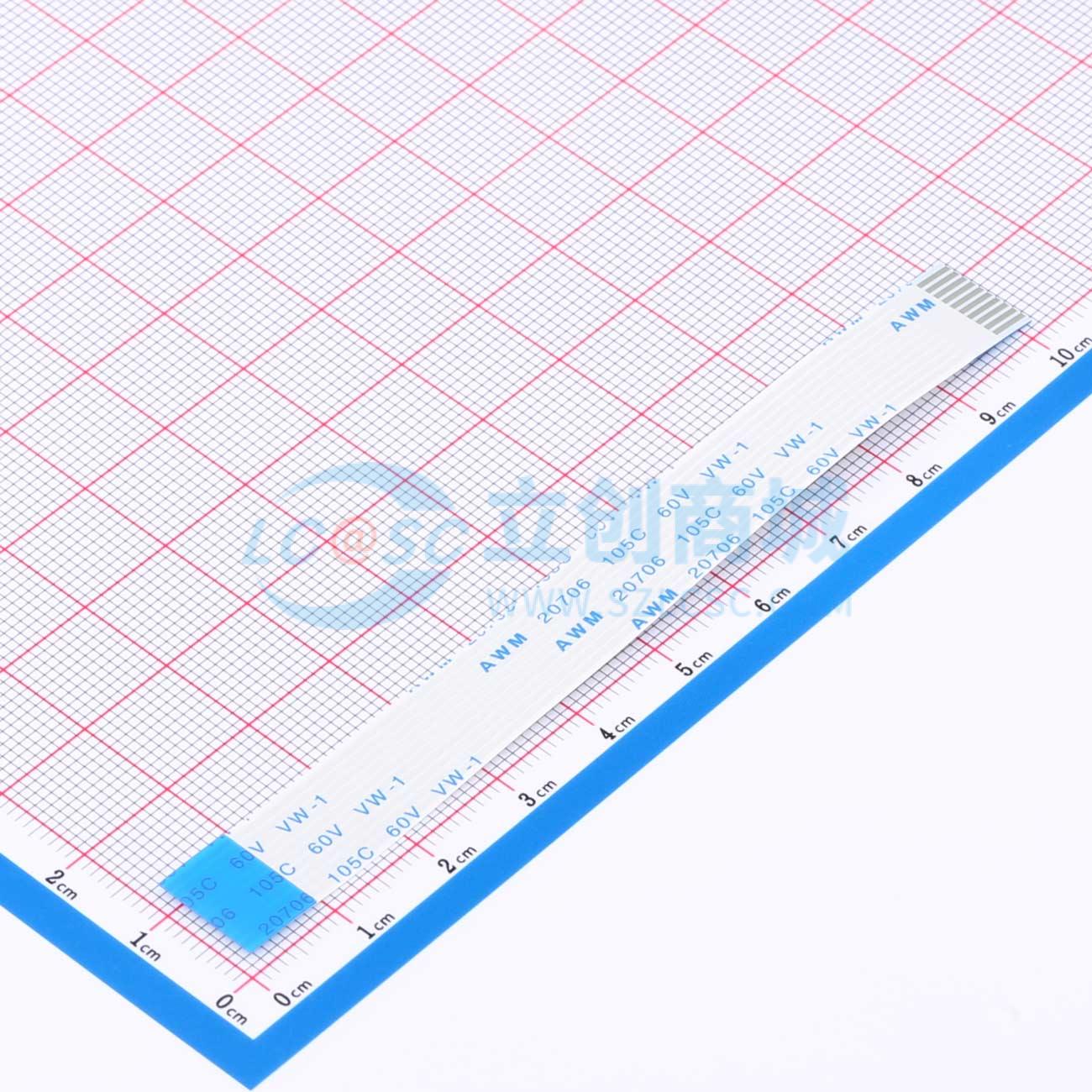 点击查看大图 BX-FFC1.0-F-10048-10P实物图