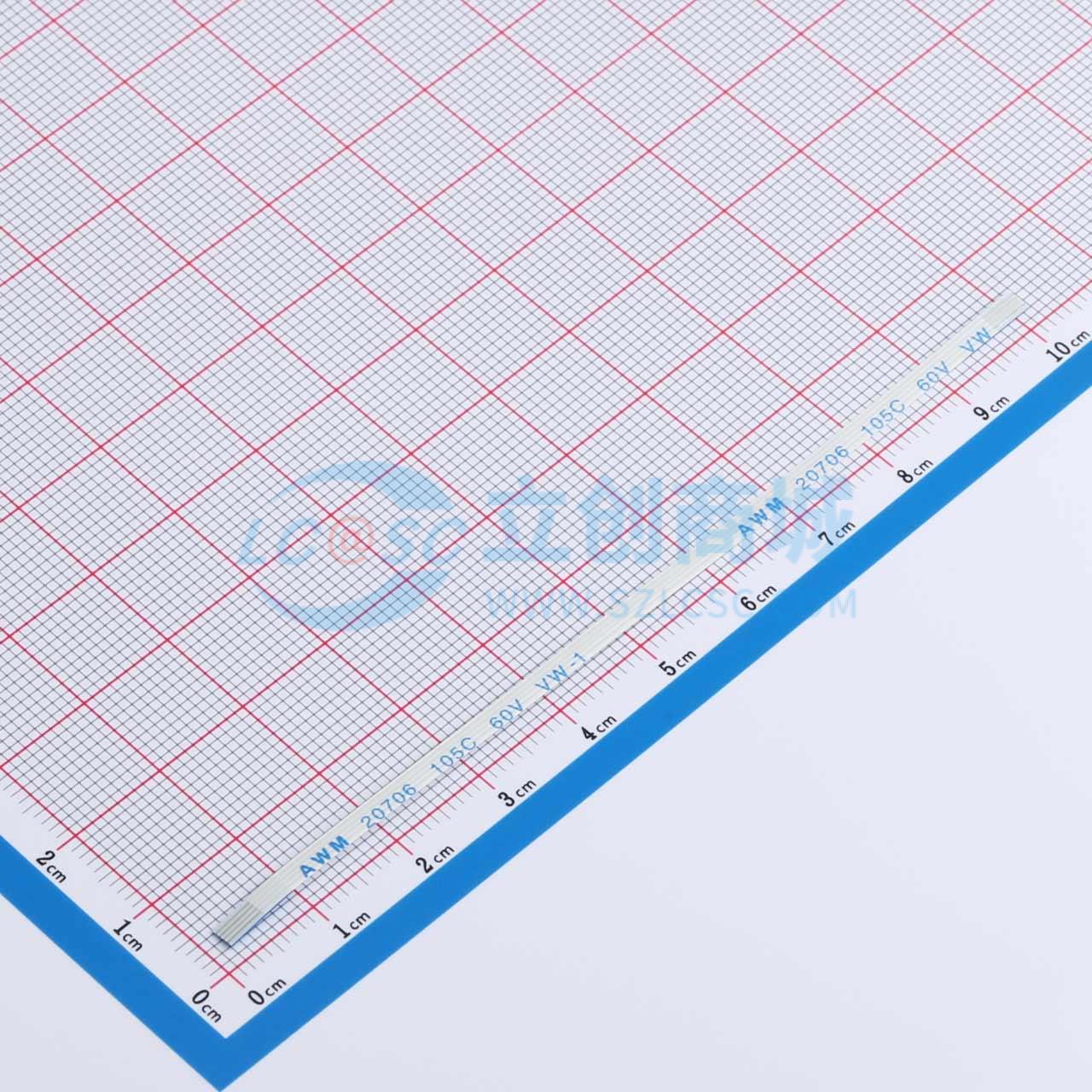 点击查看大图 FFC-0.5-4-100-A-4-8实物图