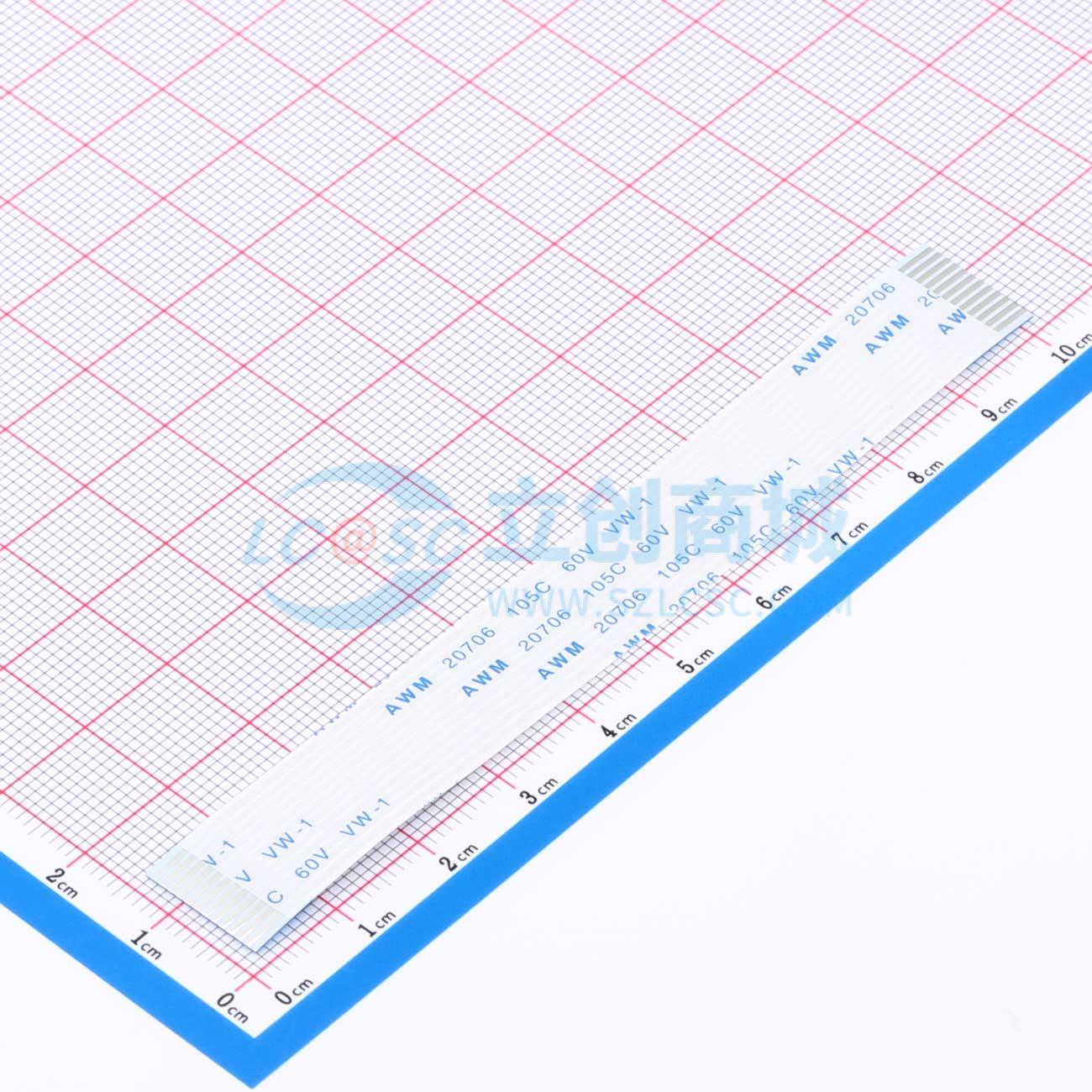 点击查看大图 BX-FFC1.0-T-10048-12P实物图