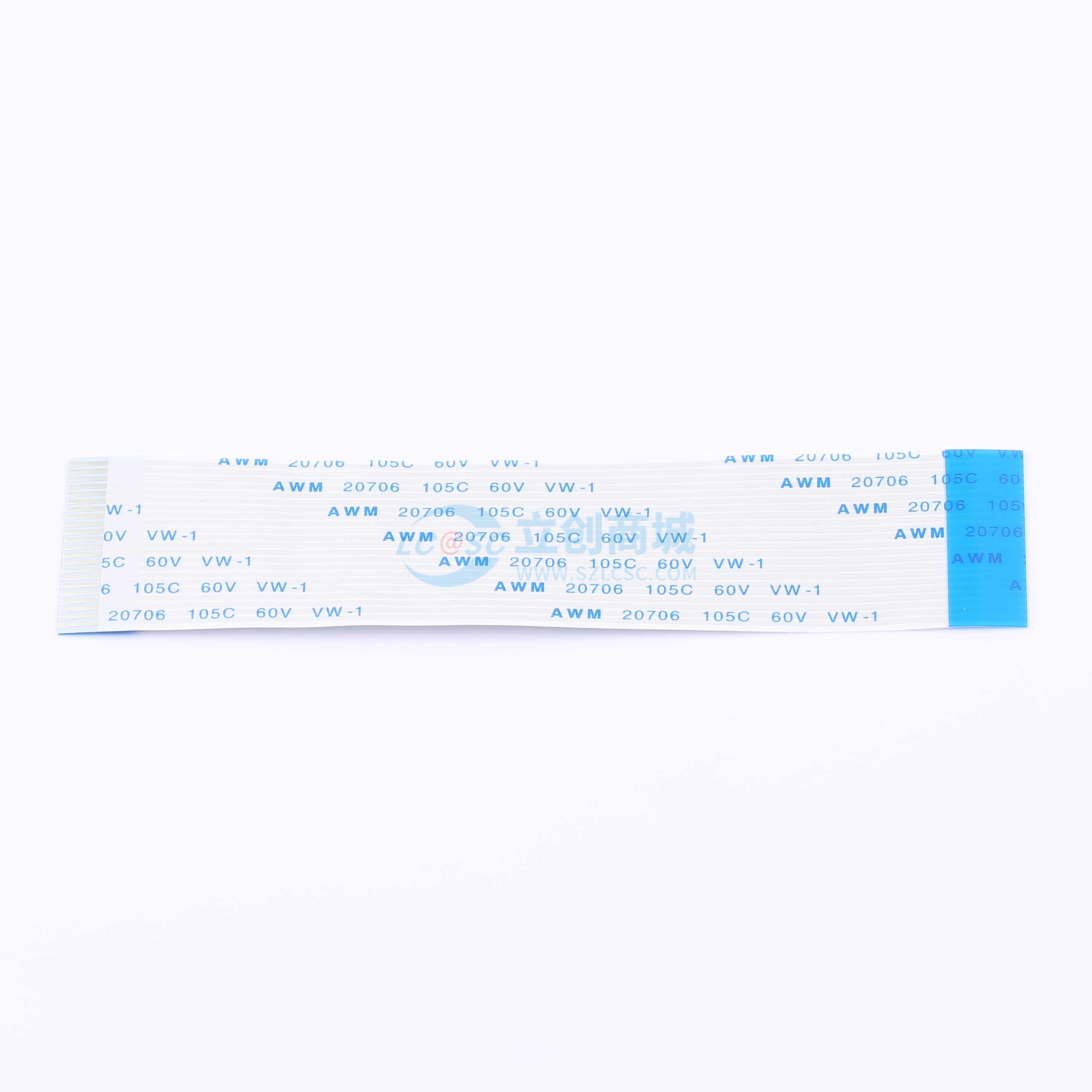 点击查看大图 FFC1.0B-22P-100-4-8实物图