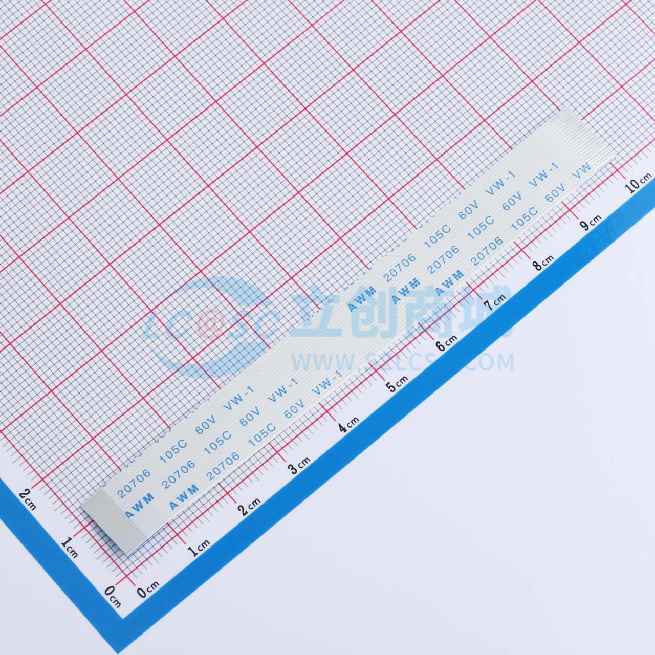 点击查看大图 FFC-0.5-22-100-A-4-8实物图