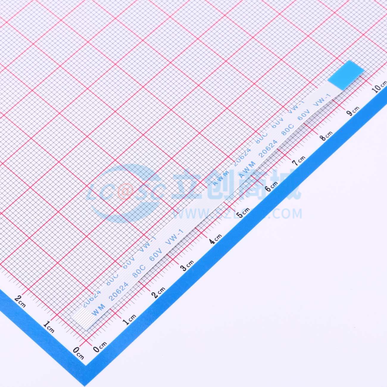点击查看大图 FFC-0.5-10-100-B-4-8实物图