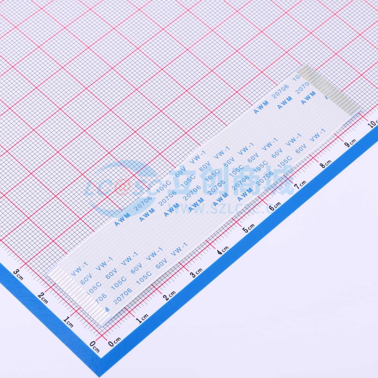 点击查看大图 ZX-FFC1.0-T-10048-21P实物图