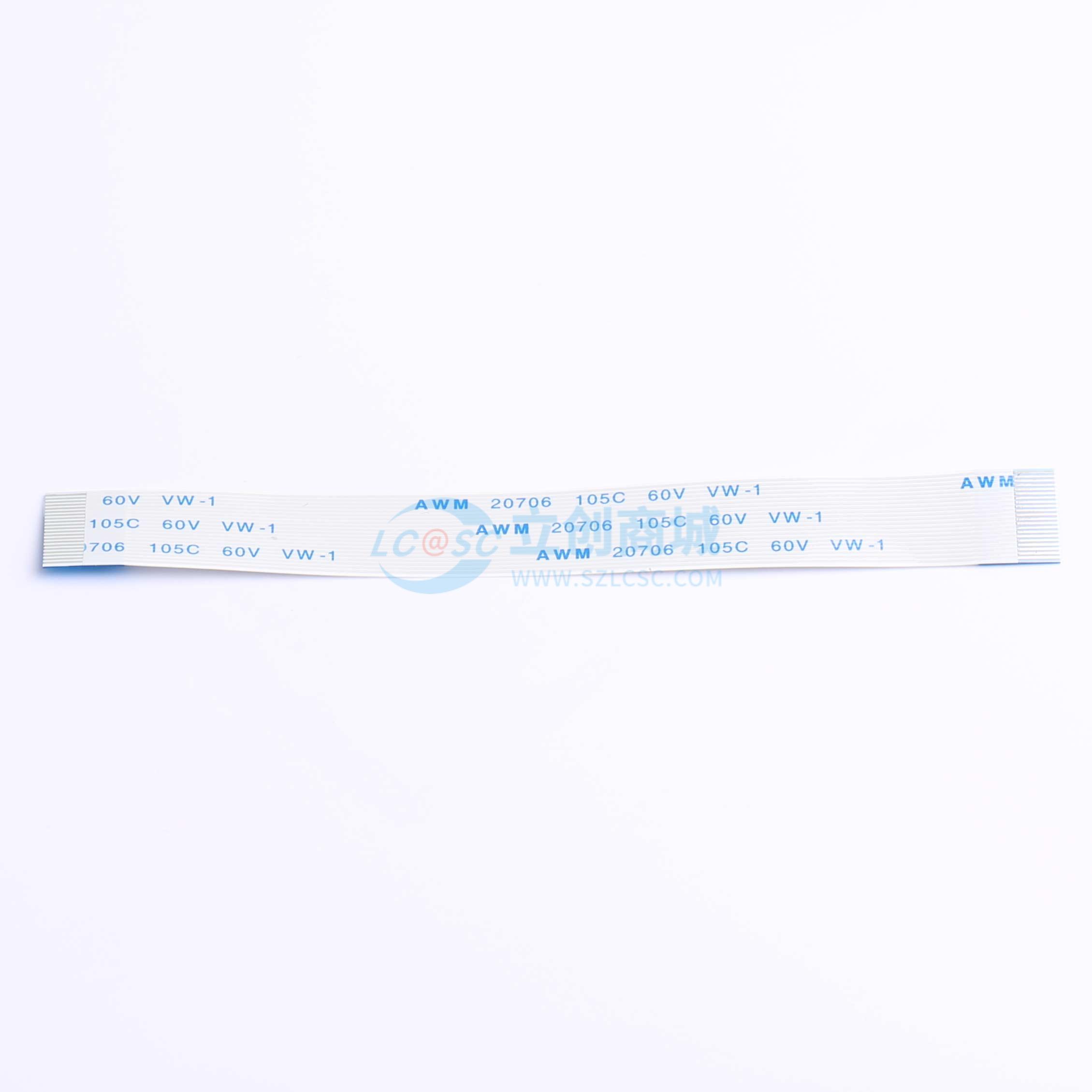 点击查看大图 FFC0.5A-21P-100-4-8实物图