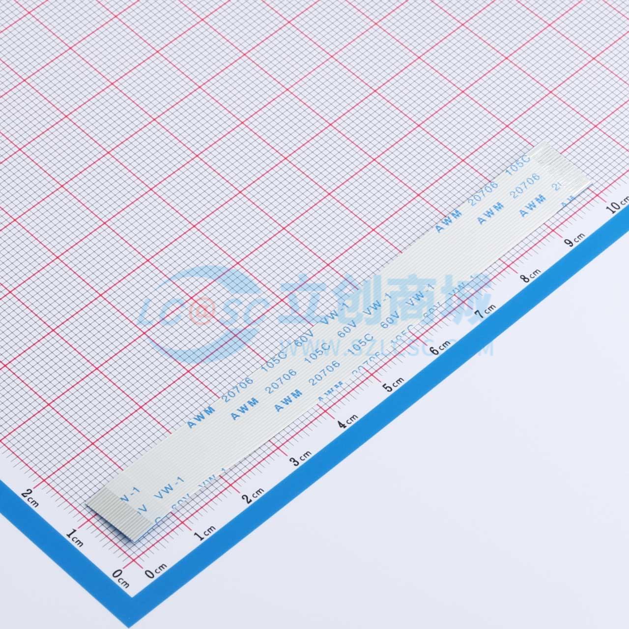 点击查看大图 FFC-0.5-21-100-A-4-8实物图