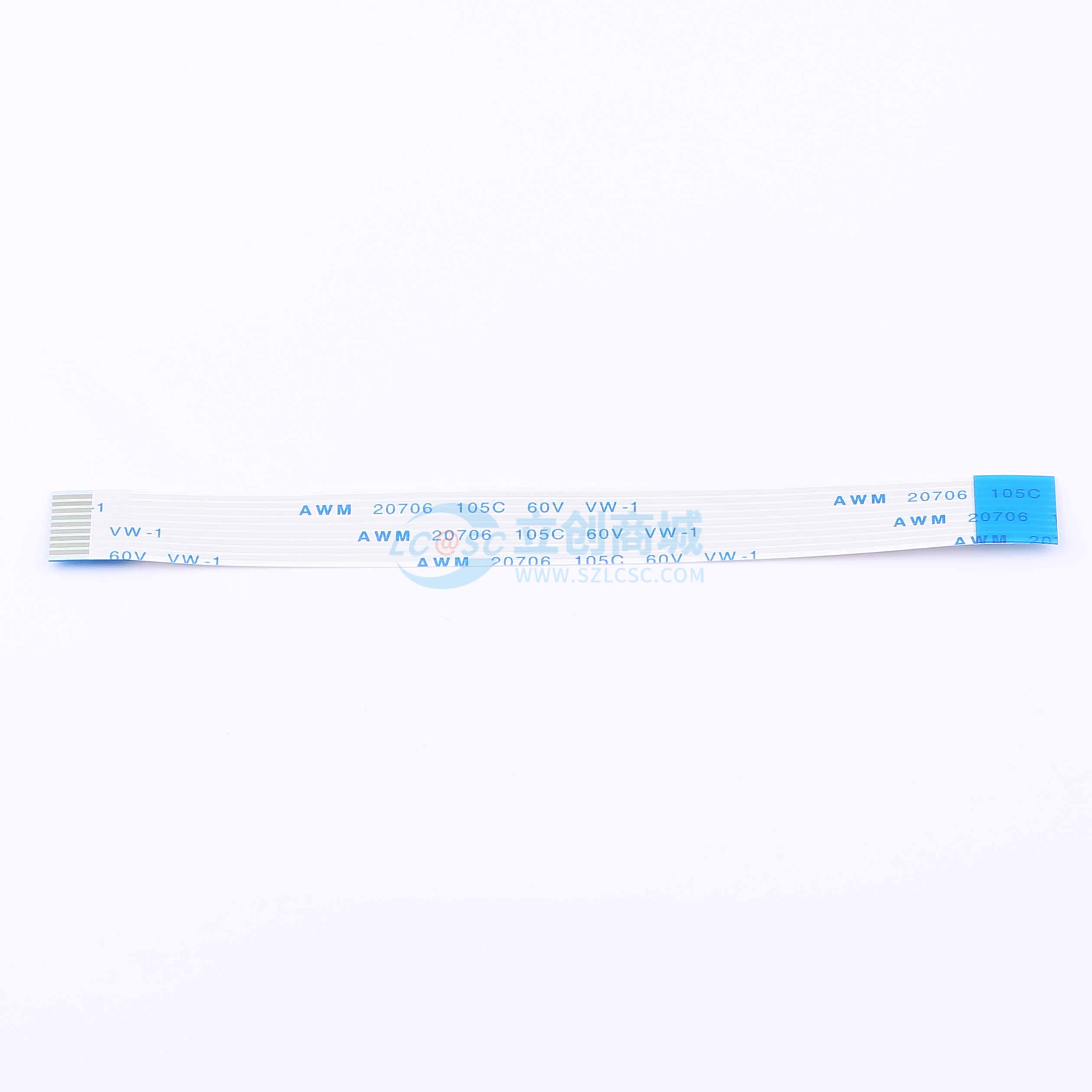 点击查看大图 FFC1.0B-9P-100-4-8实物图