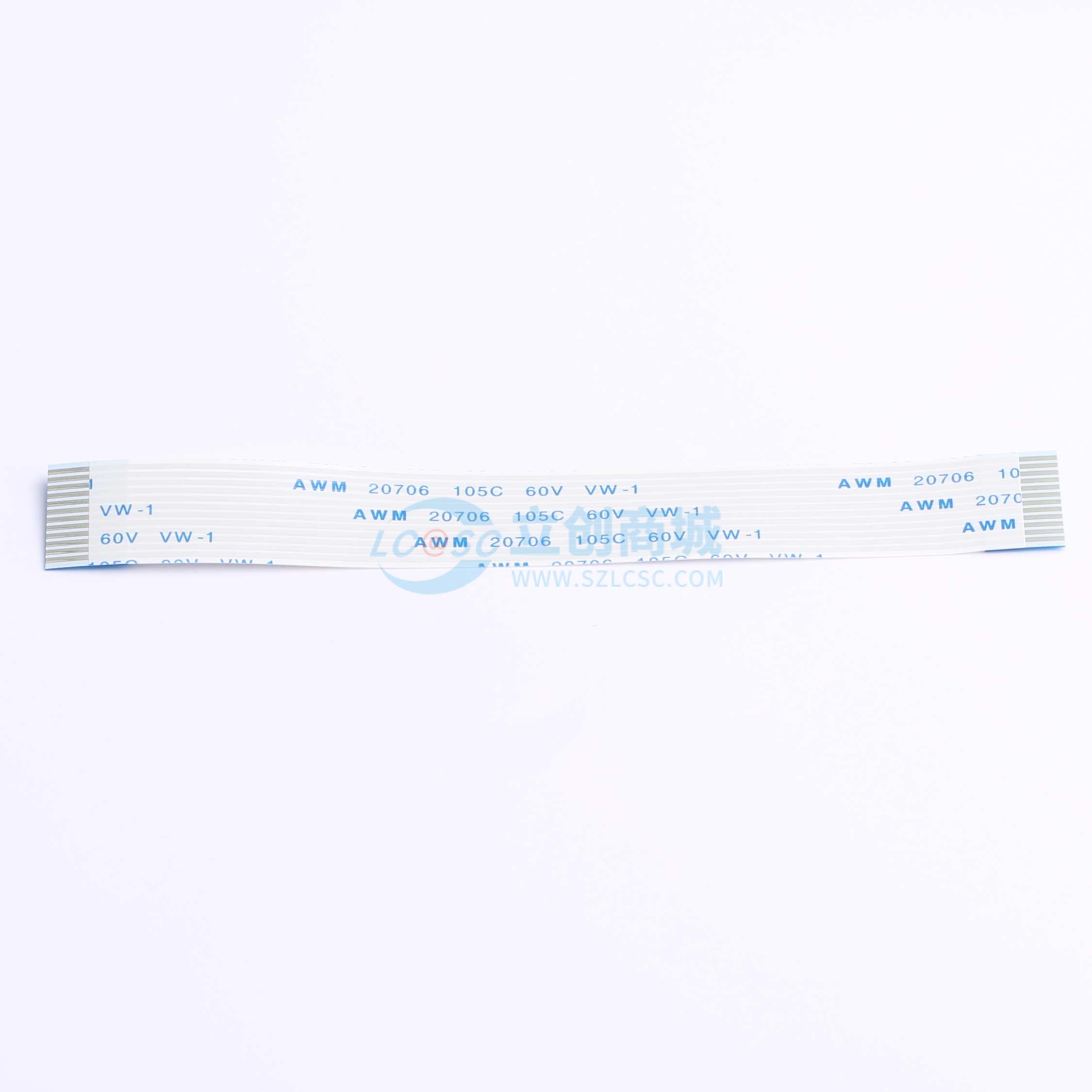 点击查看大图 FFC1.0A-12P-100-4-8实物图