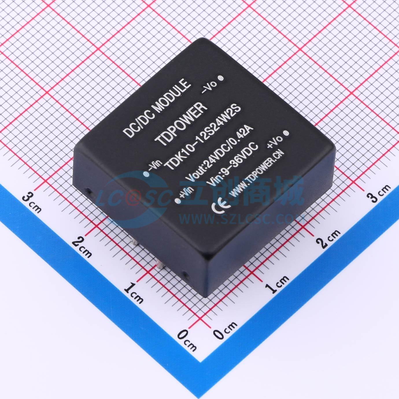 点击查看大图 TDK10-12S24W2S实物图