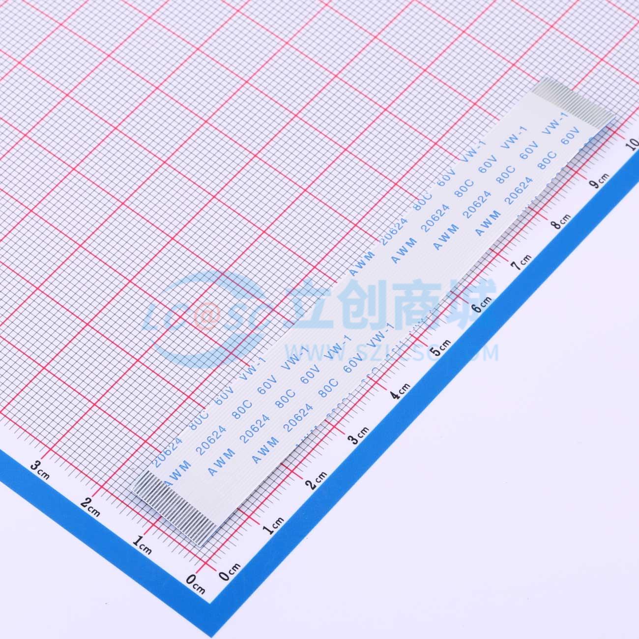 点击查看大图 ZX-FFC0.5-T-10048-27P实物图