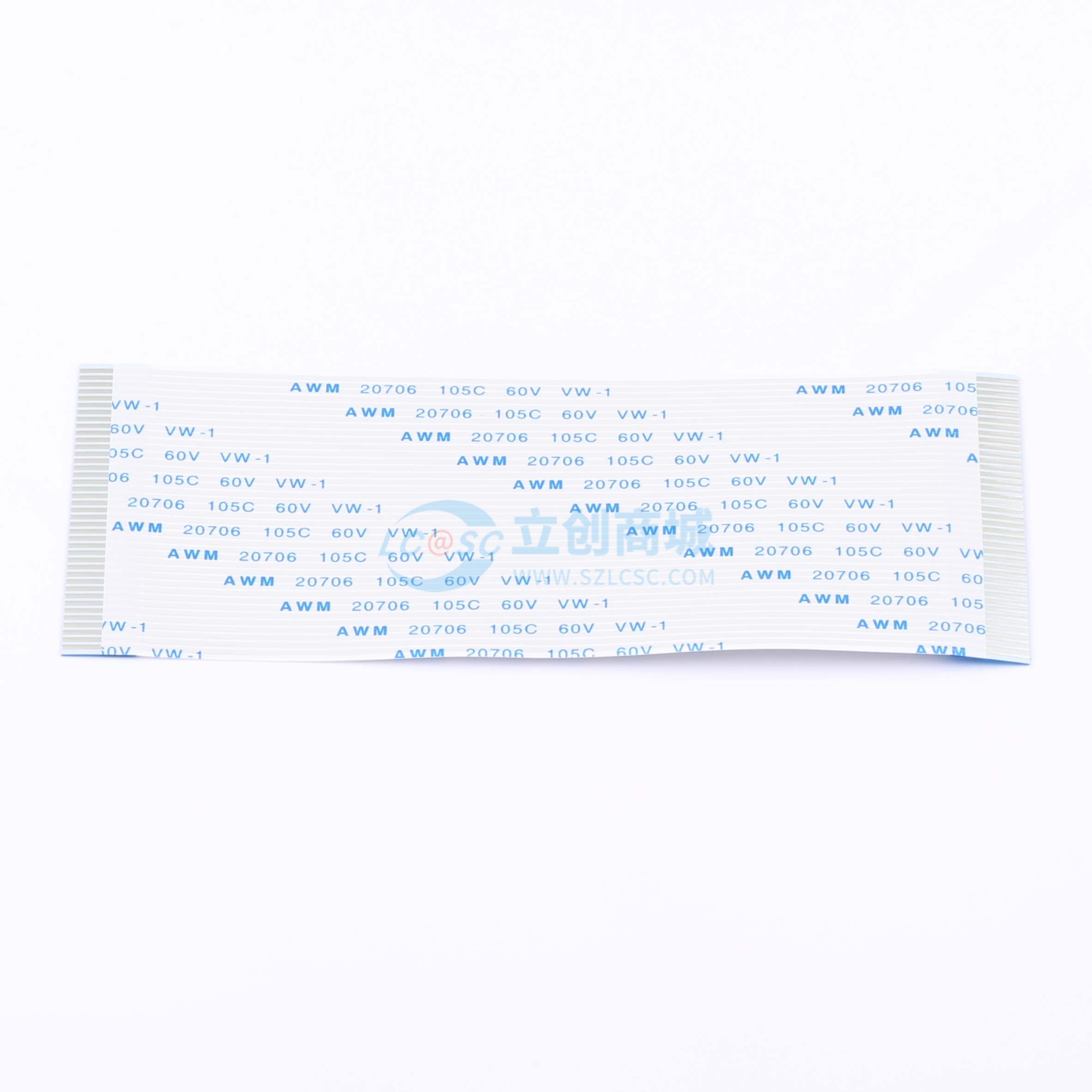 点击查看大图 FFC1.0A-40P-100-4-8实物图