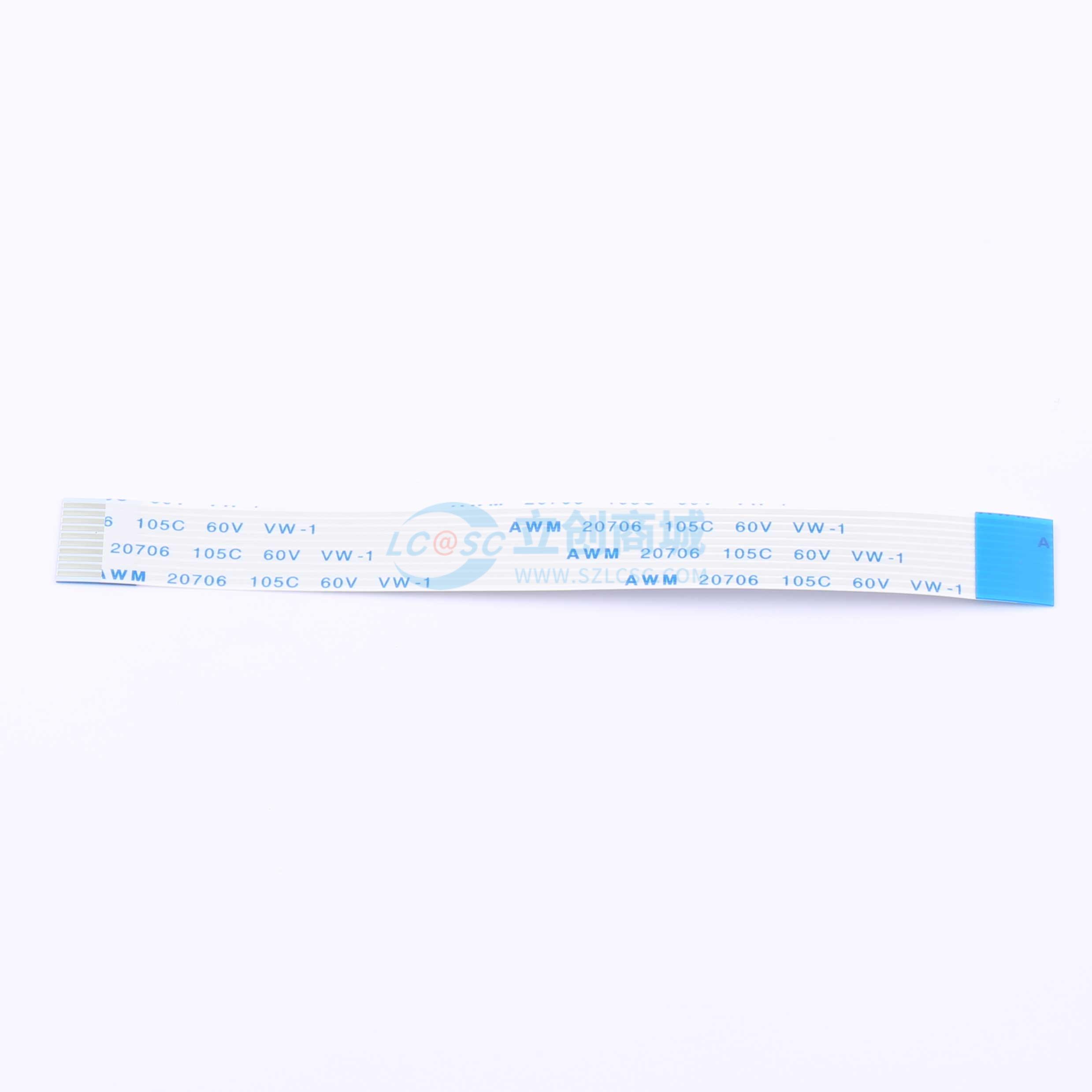 点击查看大图 FFC1.0B-10P-100-4-8实物图