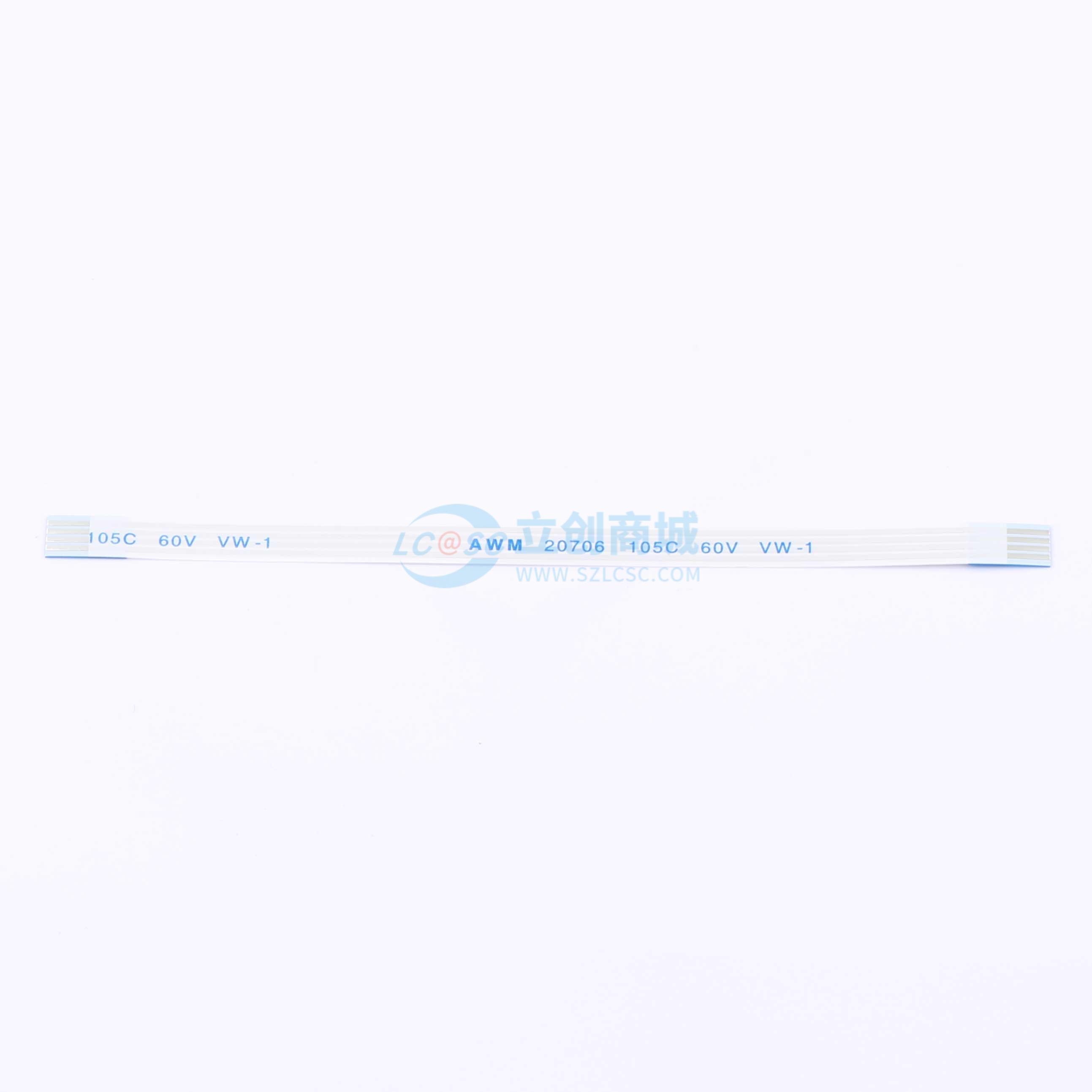 FFC1.0A-4P-100-4-8实物图