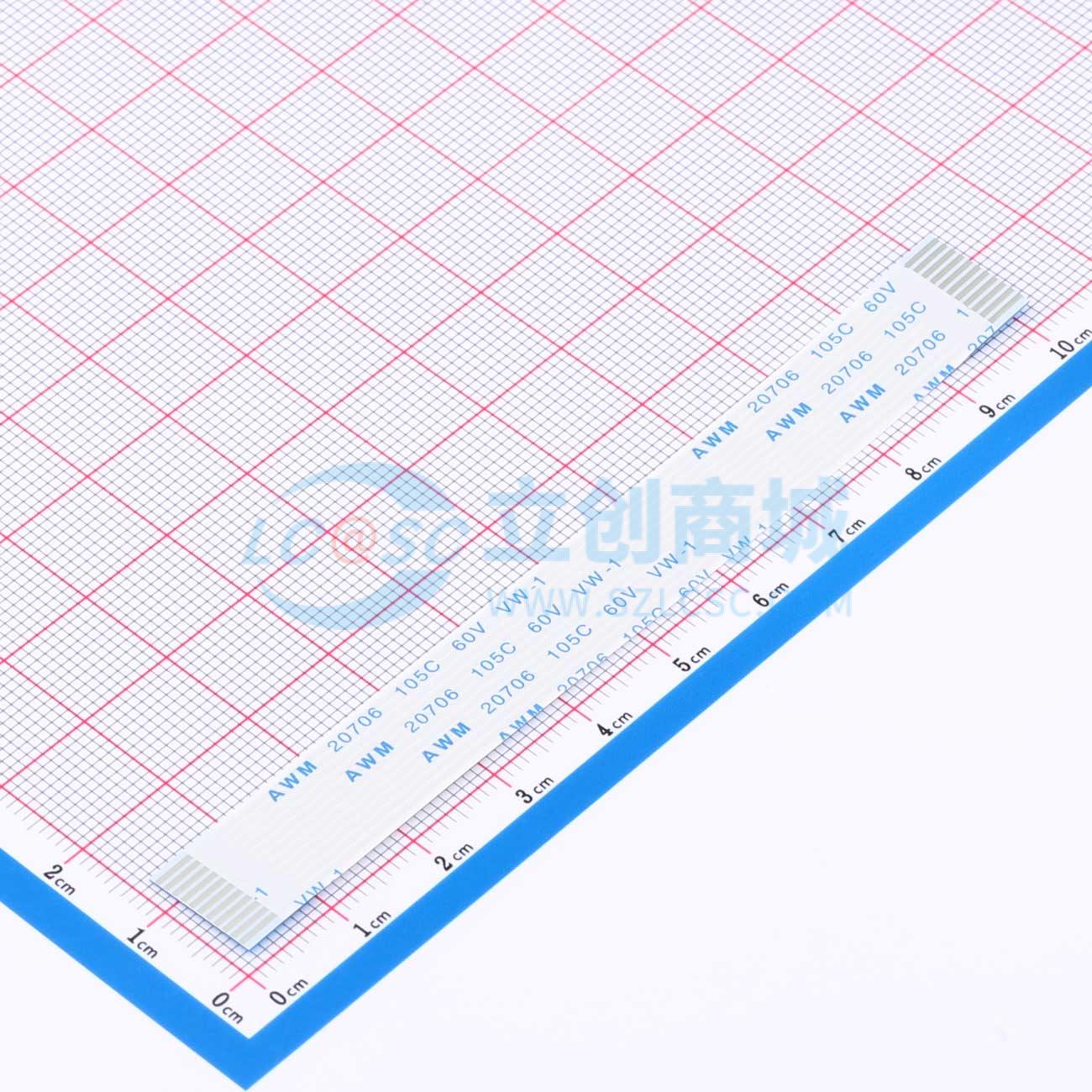 点击查看大图 BX-FFC1.0-T-10048-11P实物图