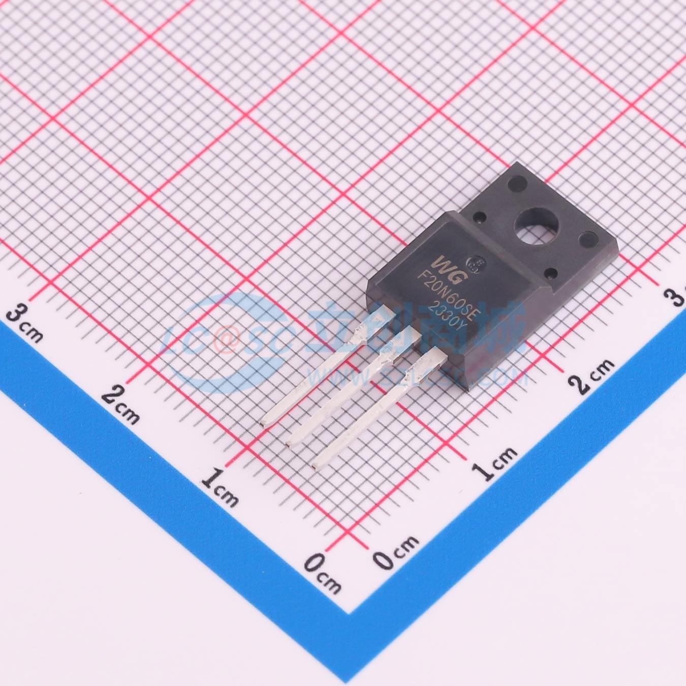 点击查看大图 WGF20N60SE实物图