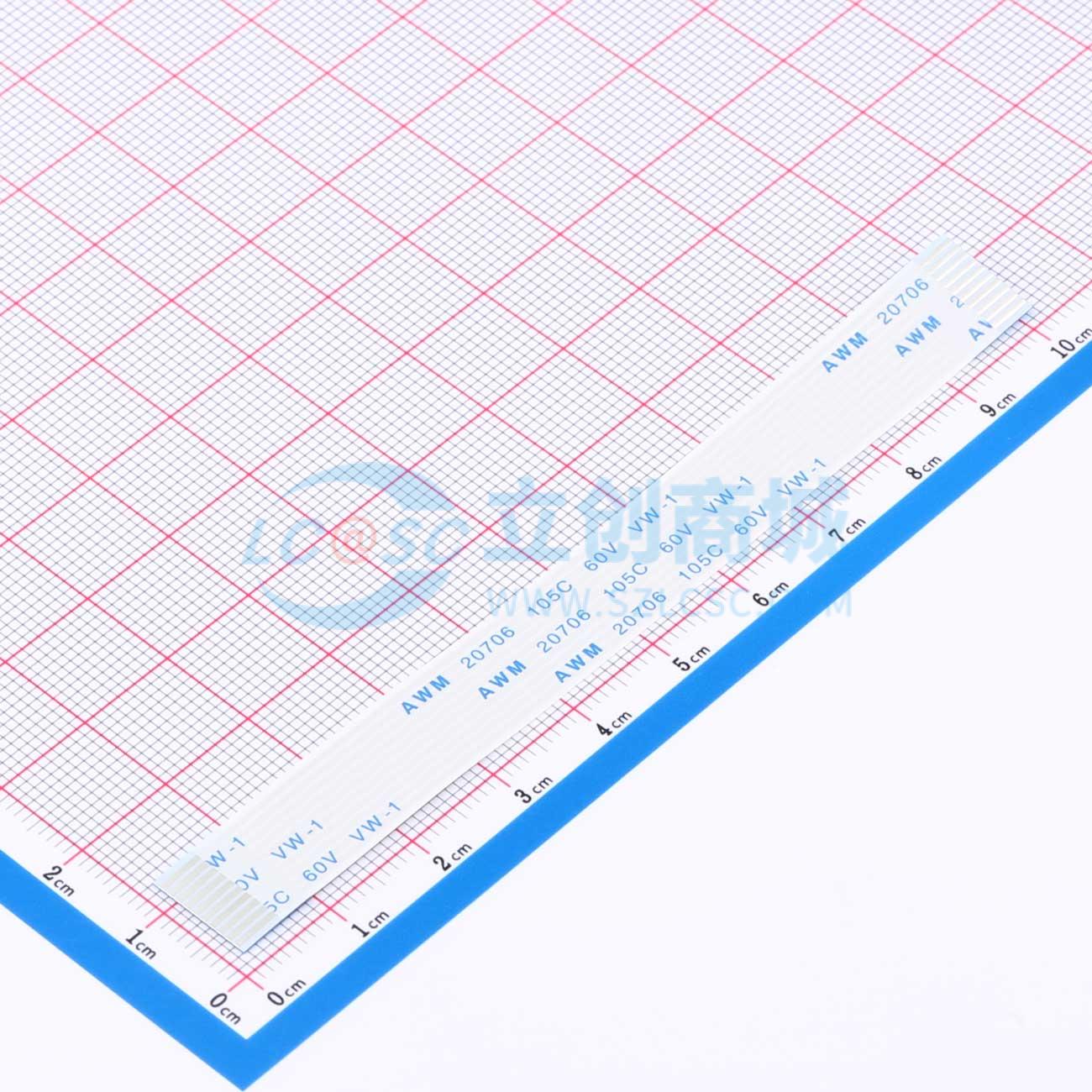 点击查看大图 BX-FFC1.0-T-10048-10P实物图