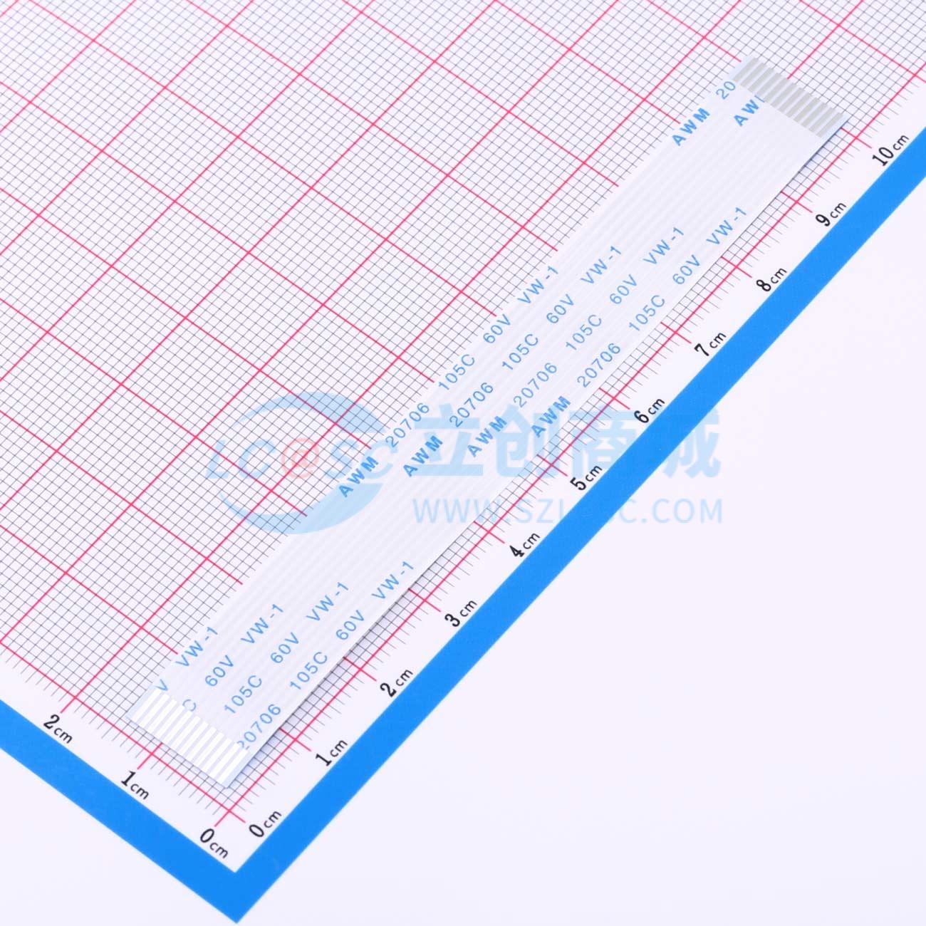 点击查看大图 ZX-FFC1.0-T-10048-12P实物图