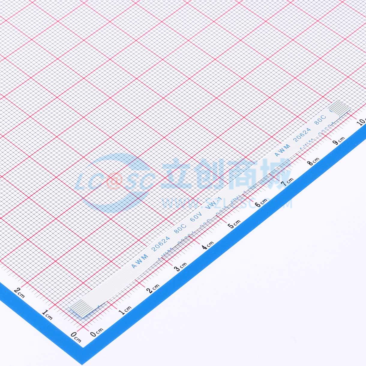 点击查看大图 FFC0.5A-9P-100-4-8实物图
