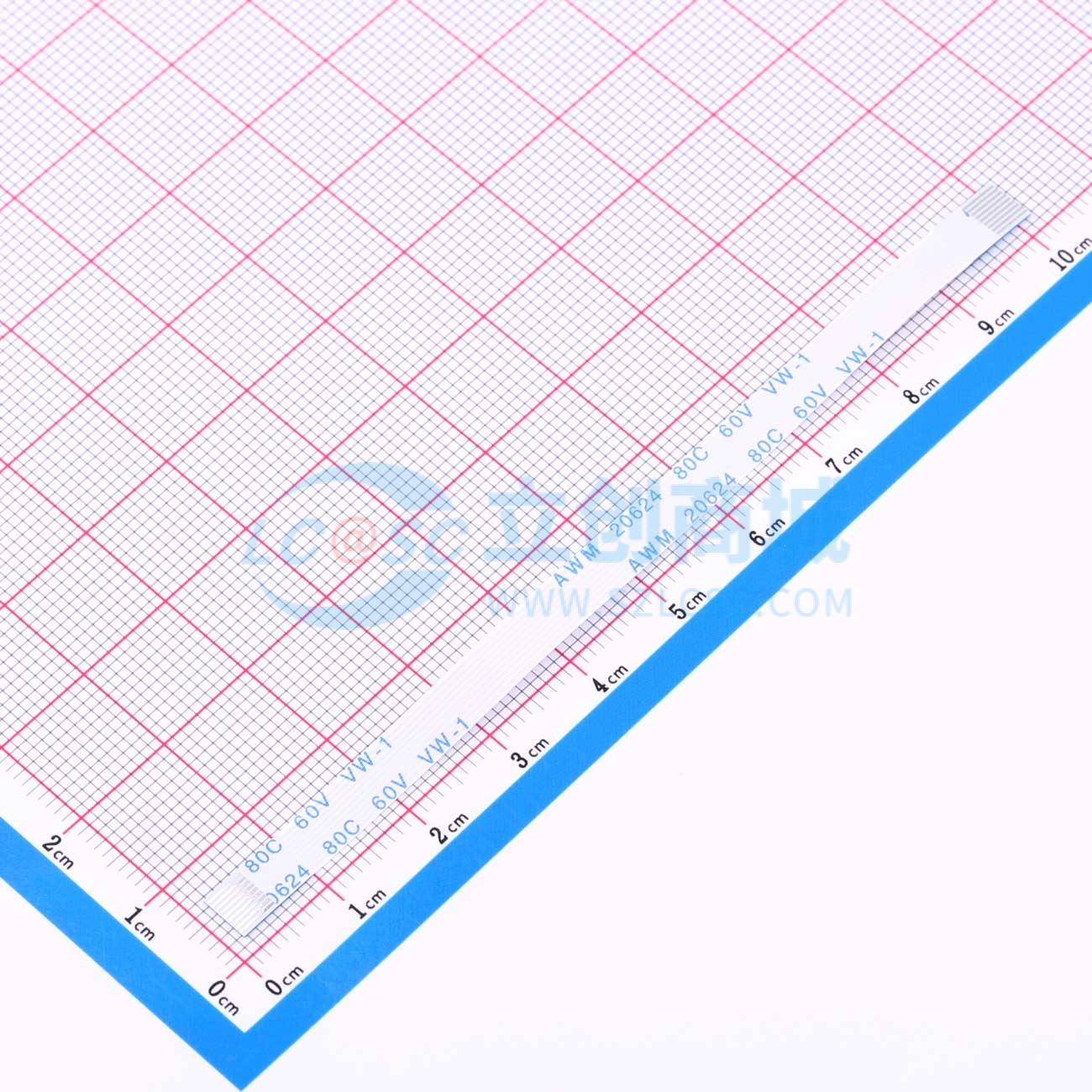 点击查看大图 FFC-0.5-9-100-A-4-8实物图