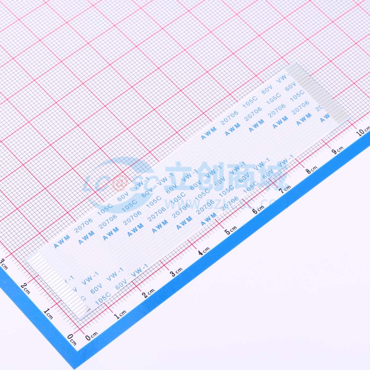 FFC-1.0-23-100-A-4-8实物图