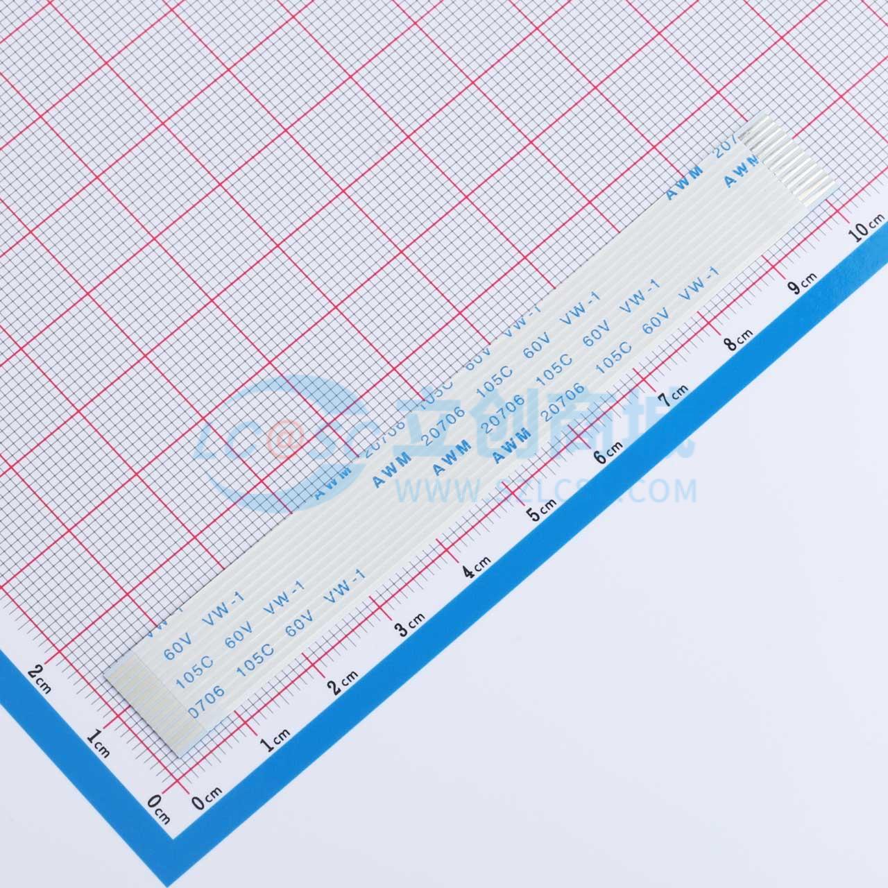 点击查看大图 FFC-1.0-12-100-A-4-8实物图