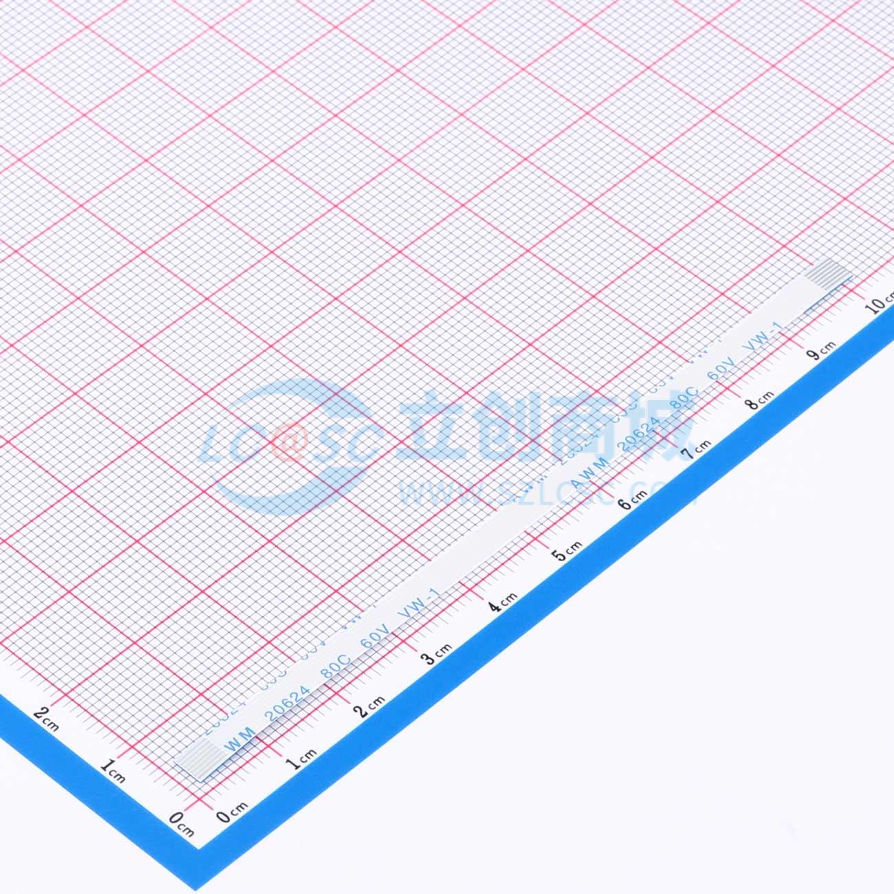 点击查看大图 FFC0.5A-7P-100-4-8实物图