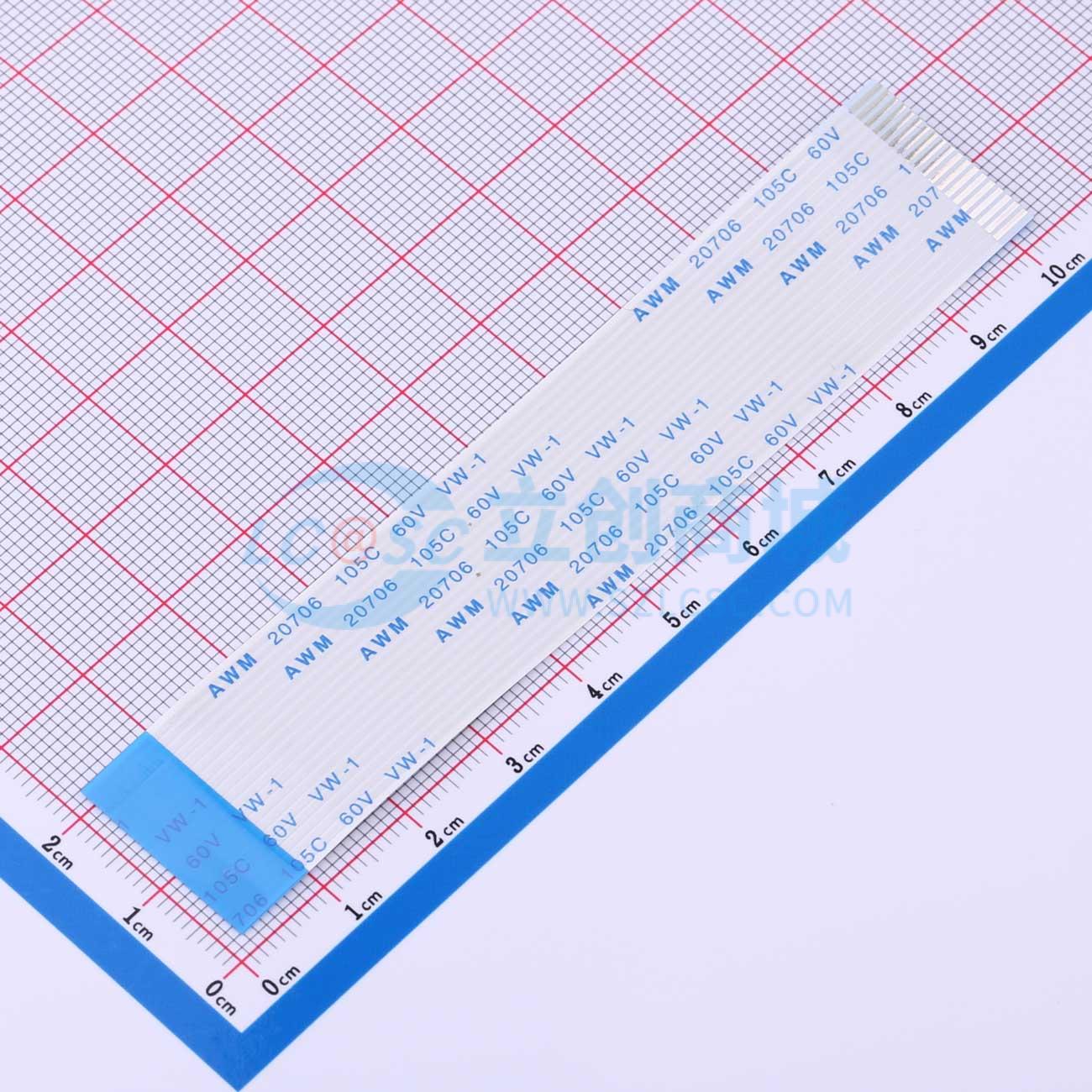 点击查看大图 FFC-1.0-19-100-B-4-8实物图