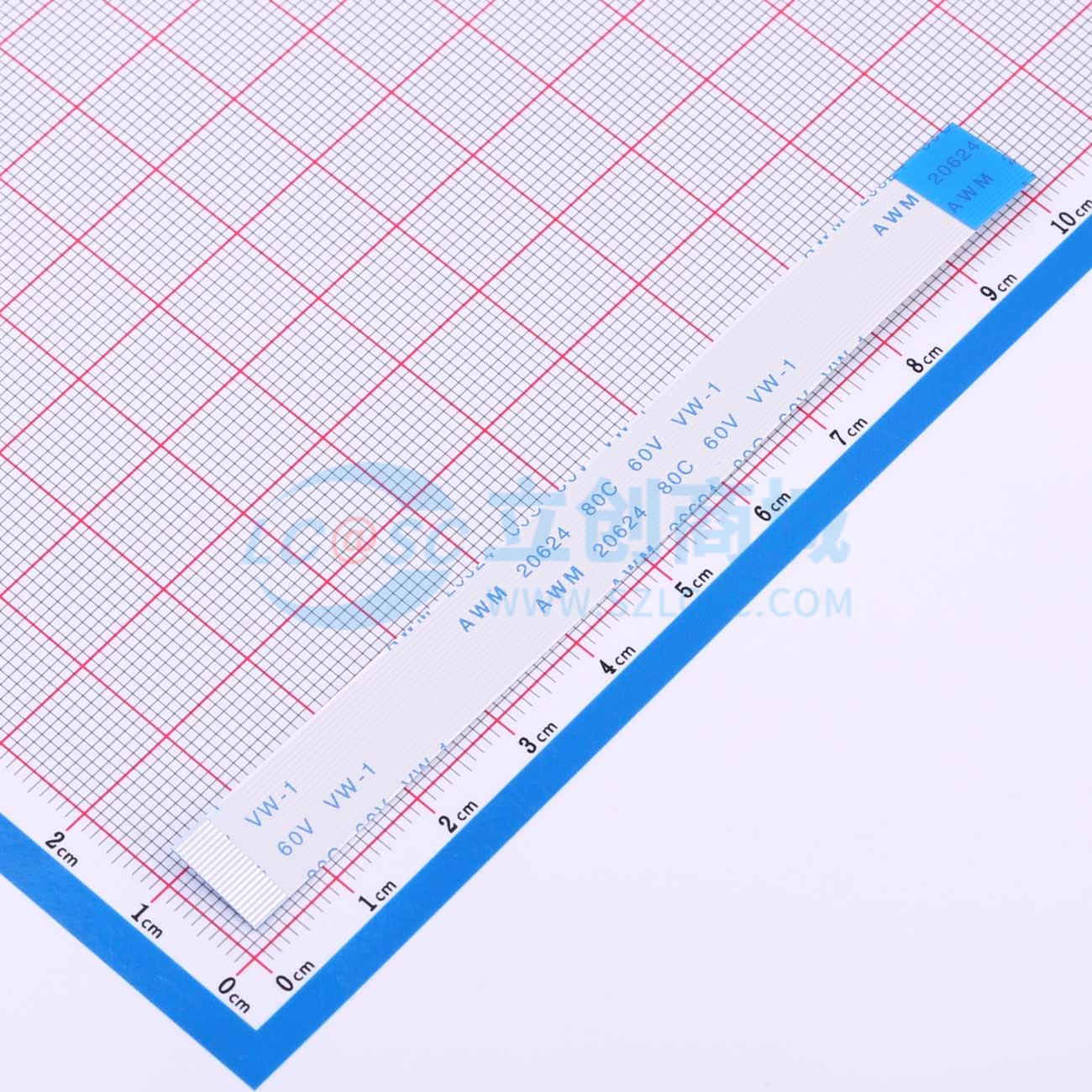 点击查看大图 FFC-0.5-19-100-B-4-8实物图