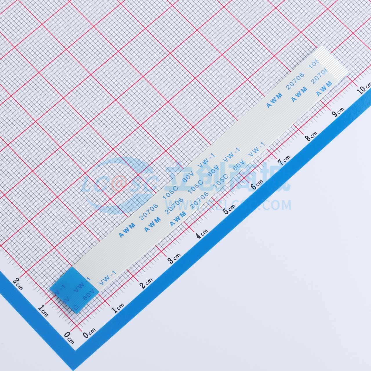 点击查看大图 FFC-0.5-21-100-B-4-8实物图