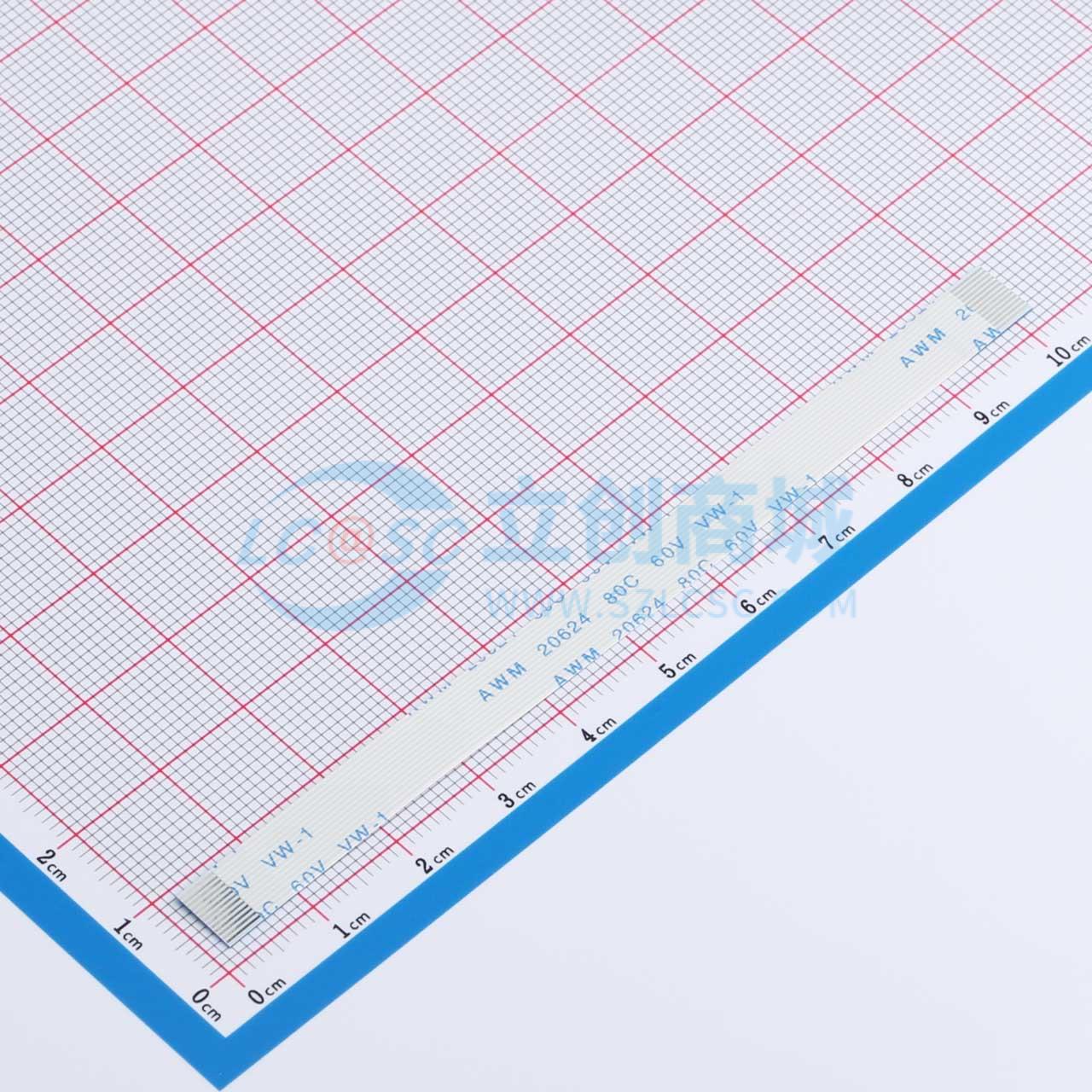 点击查看大图 FFC-0.5-13-100-A-4-8实物图