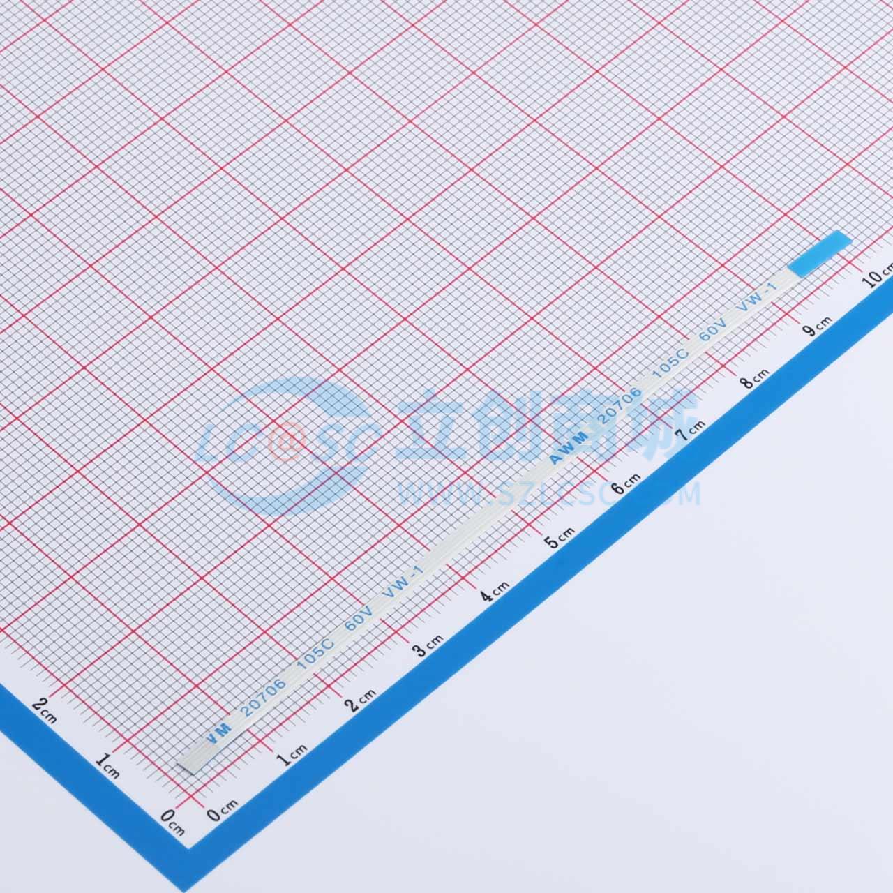 点击查看大图 FFC-0.5-4-100-B-4-8实物图