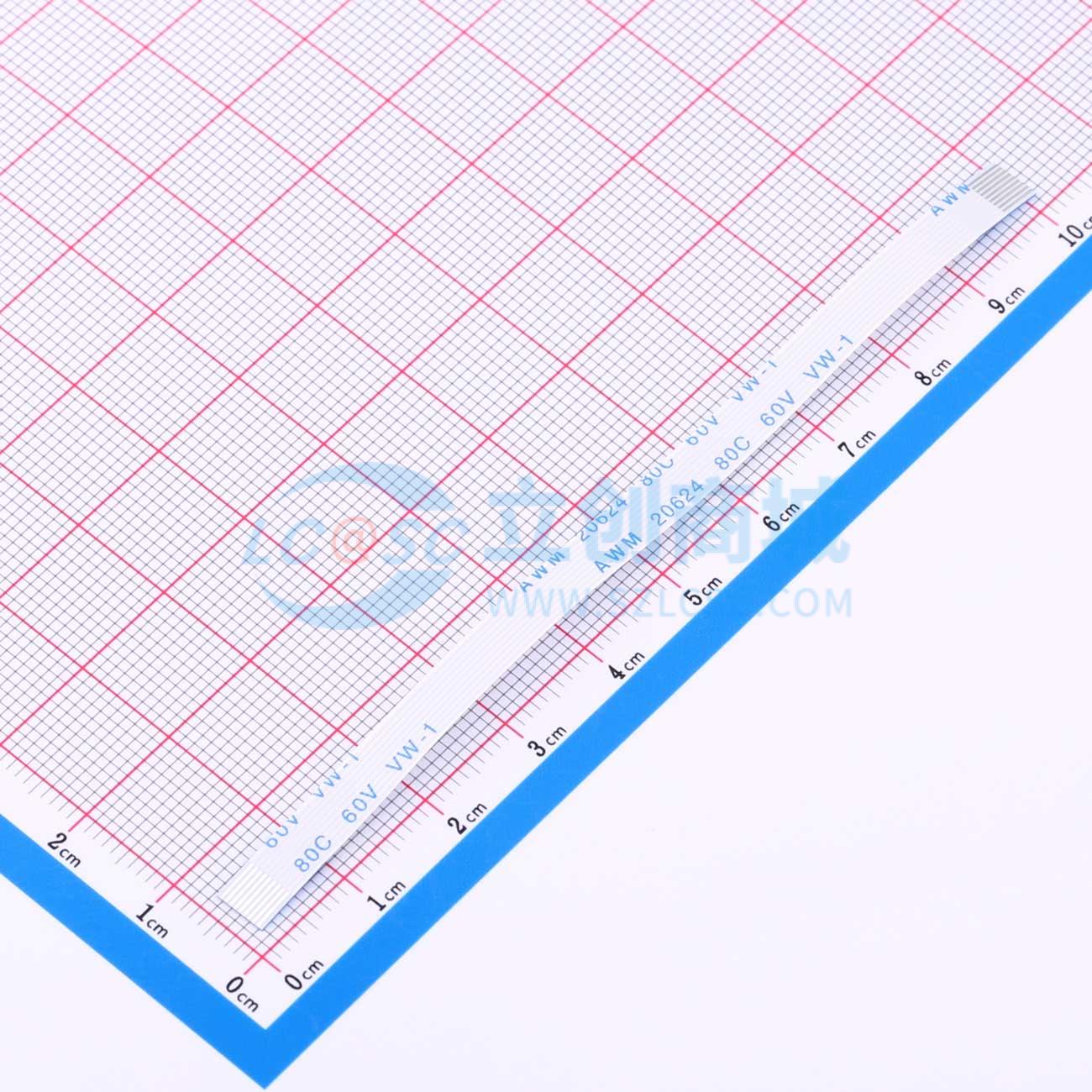 点击查看大图 ZX-FFC0.5-T-10048-9P实物图