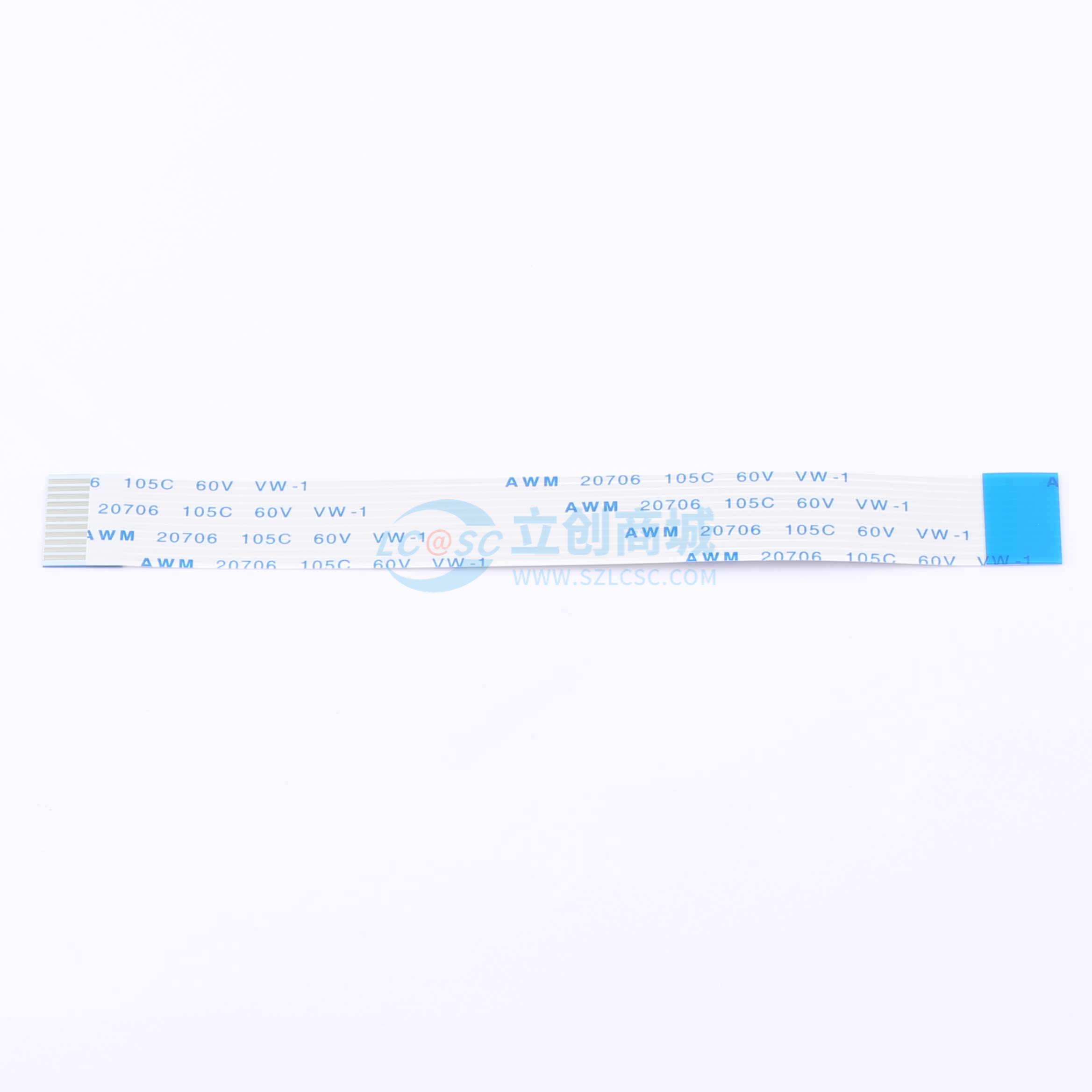 点击查看大图 FFC1.0B-11P-100-4-8实物图