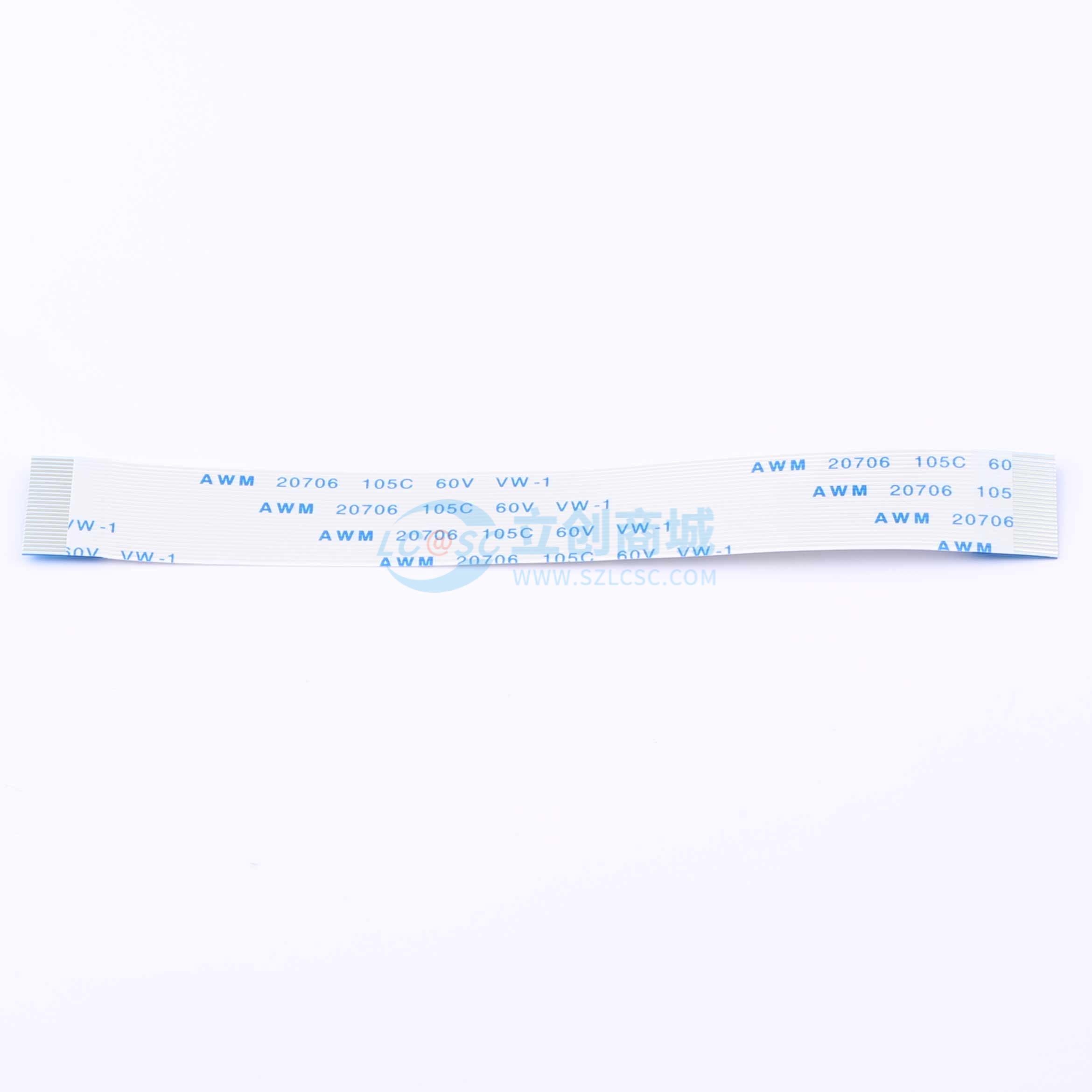 点击查看大图 FFC0.5A-24P-100-4-8实物图