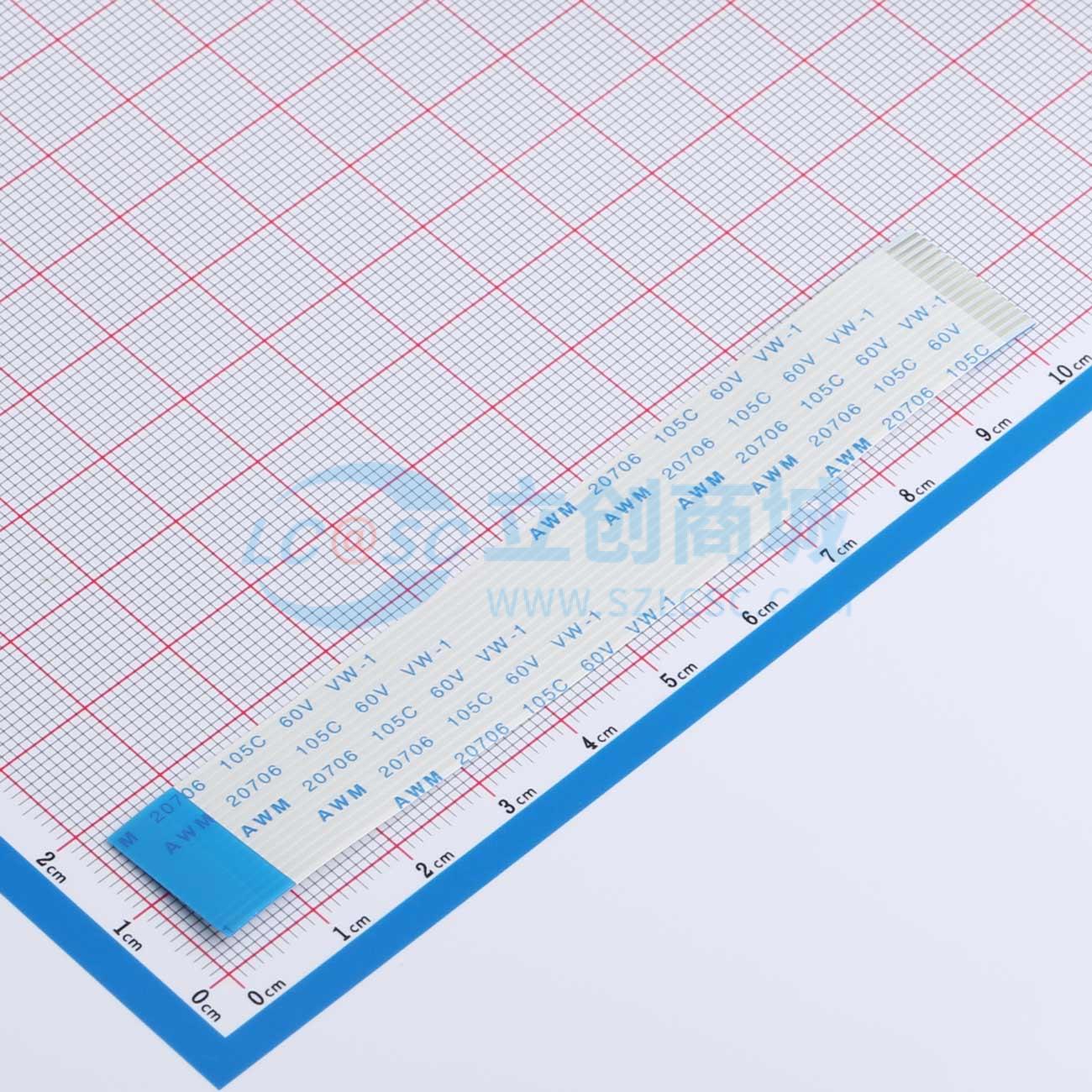 点击查看大图 ZX-FFC1.0-F-10048-15P实物图