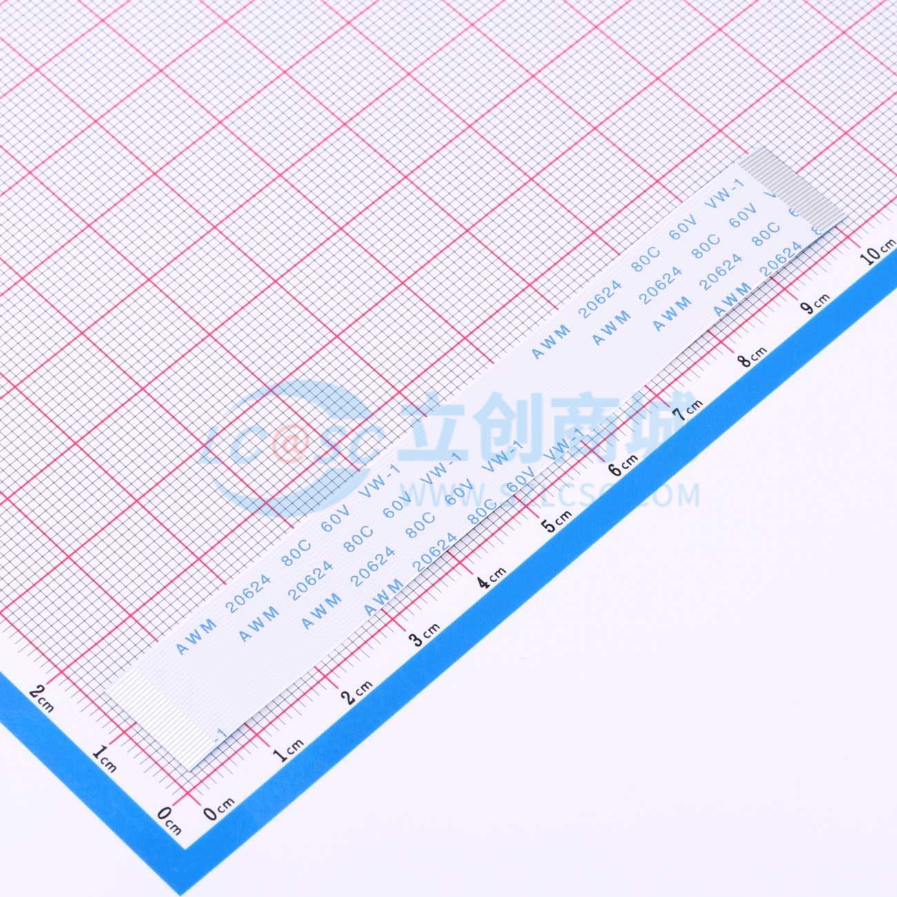 点击查看大图 FFC-0.5-26-100-A-4-8实物图