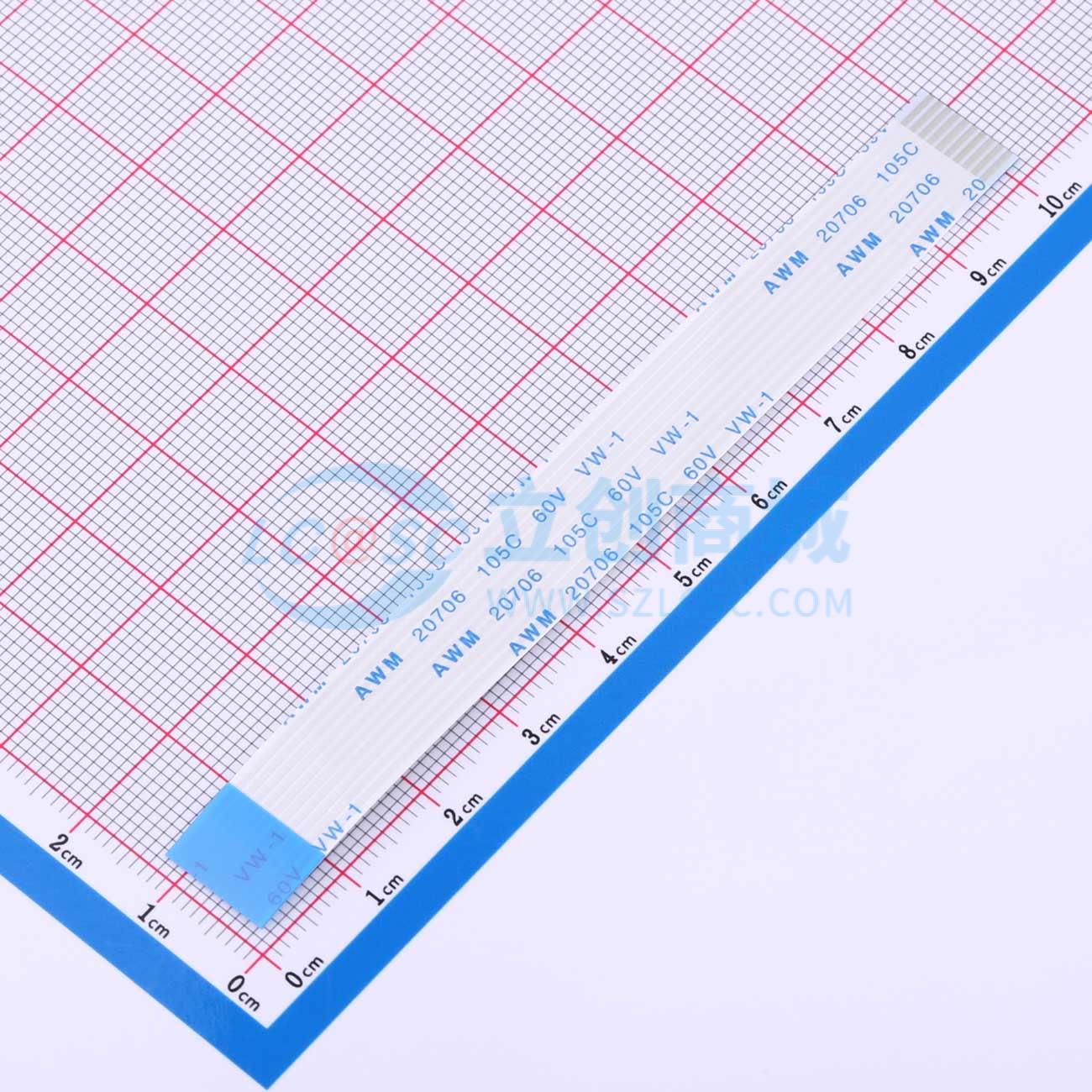 点击查看大图 FFC-1.0-10-100-B-4-8实物图